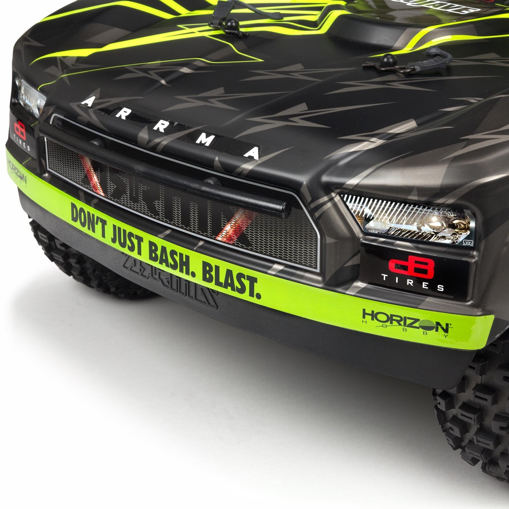 Arrma 1/7 MOJAVE 6S V2 4WD BLX Desert Truck with Spektrum Firma RTR - Green/Black