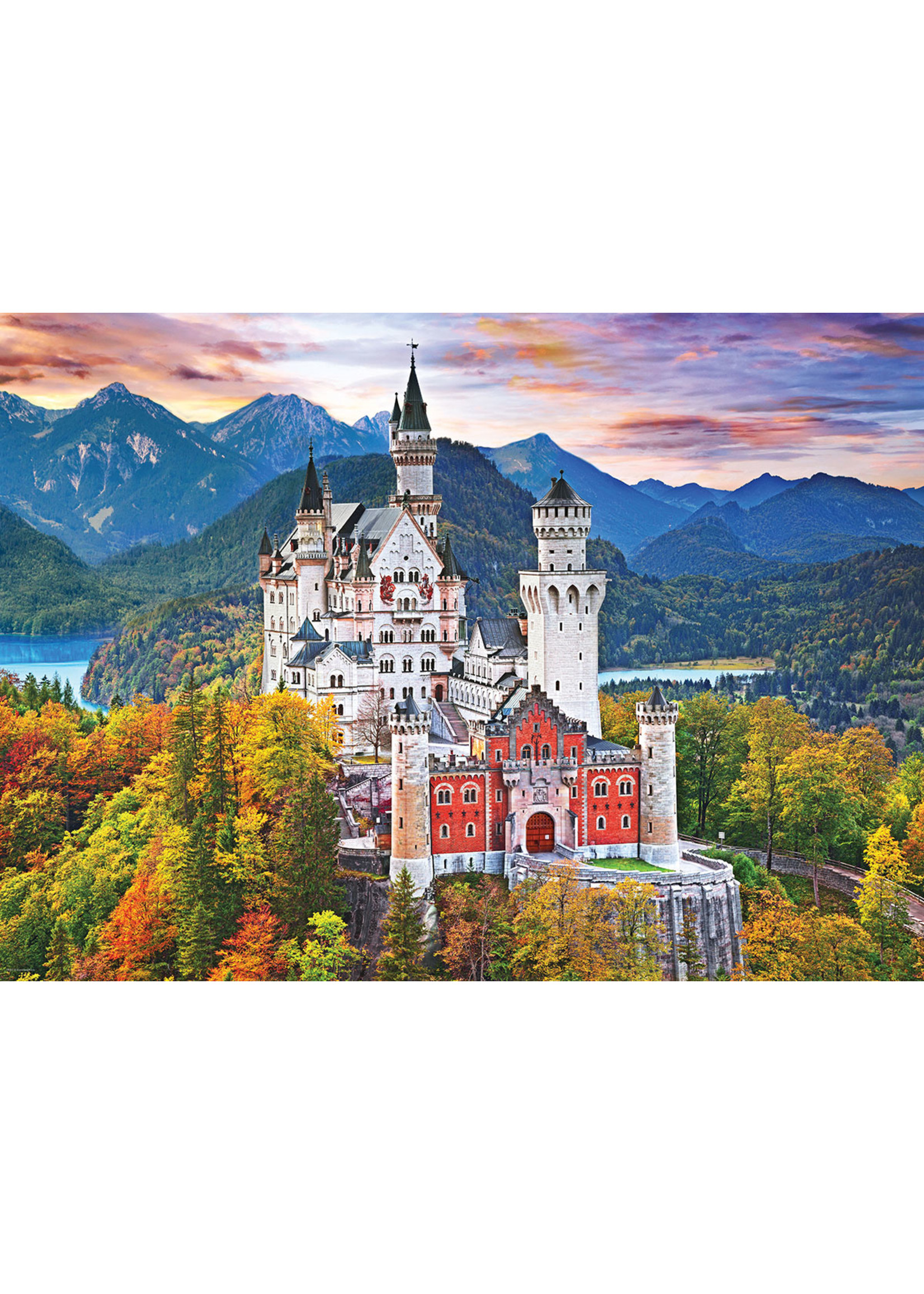 Eurographics Neuschwanstein Castle Bavaria, Germany - 1000 Piece Puzzle