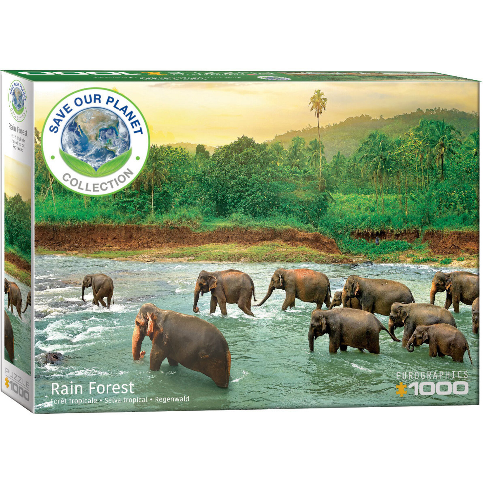 Eurographics Rainforest - 1000 Piece Puzzle