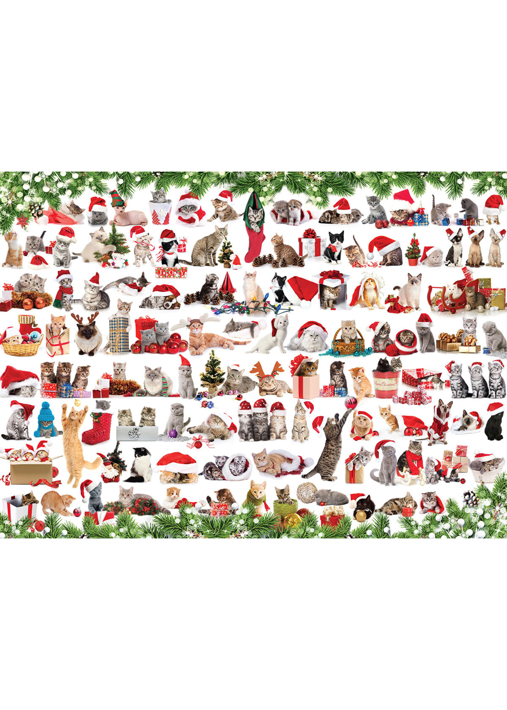 Eurographics Holiday Cats - 1000 Piece Puzzle