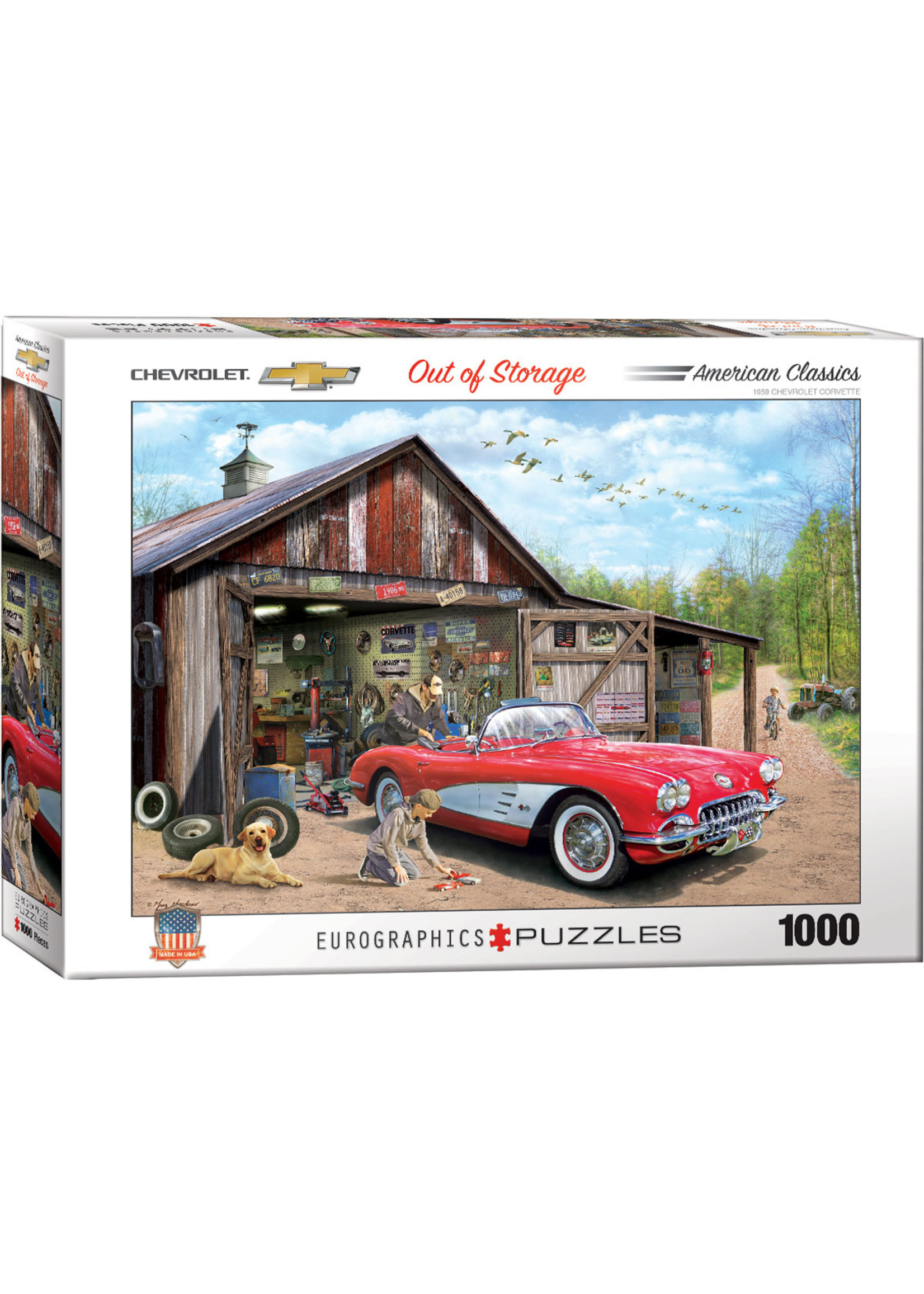 Eurographics Out of Storage - 1000 Piece Puzzle