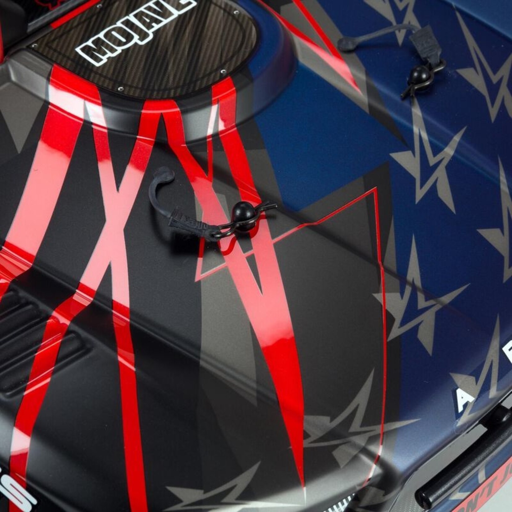 Arrma 1/7 MOJAVE 6S V2 4WD BLX Desert Truck with Spektrum Firma RTR - Red/Black