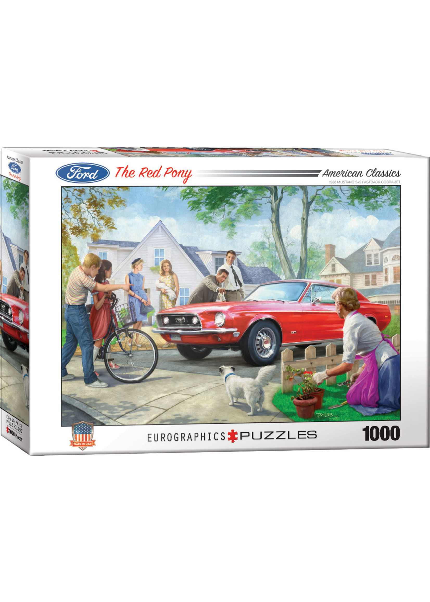 Eurographics The Red Pony - 1000 Piece Puzzle