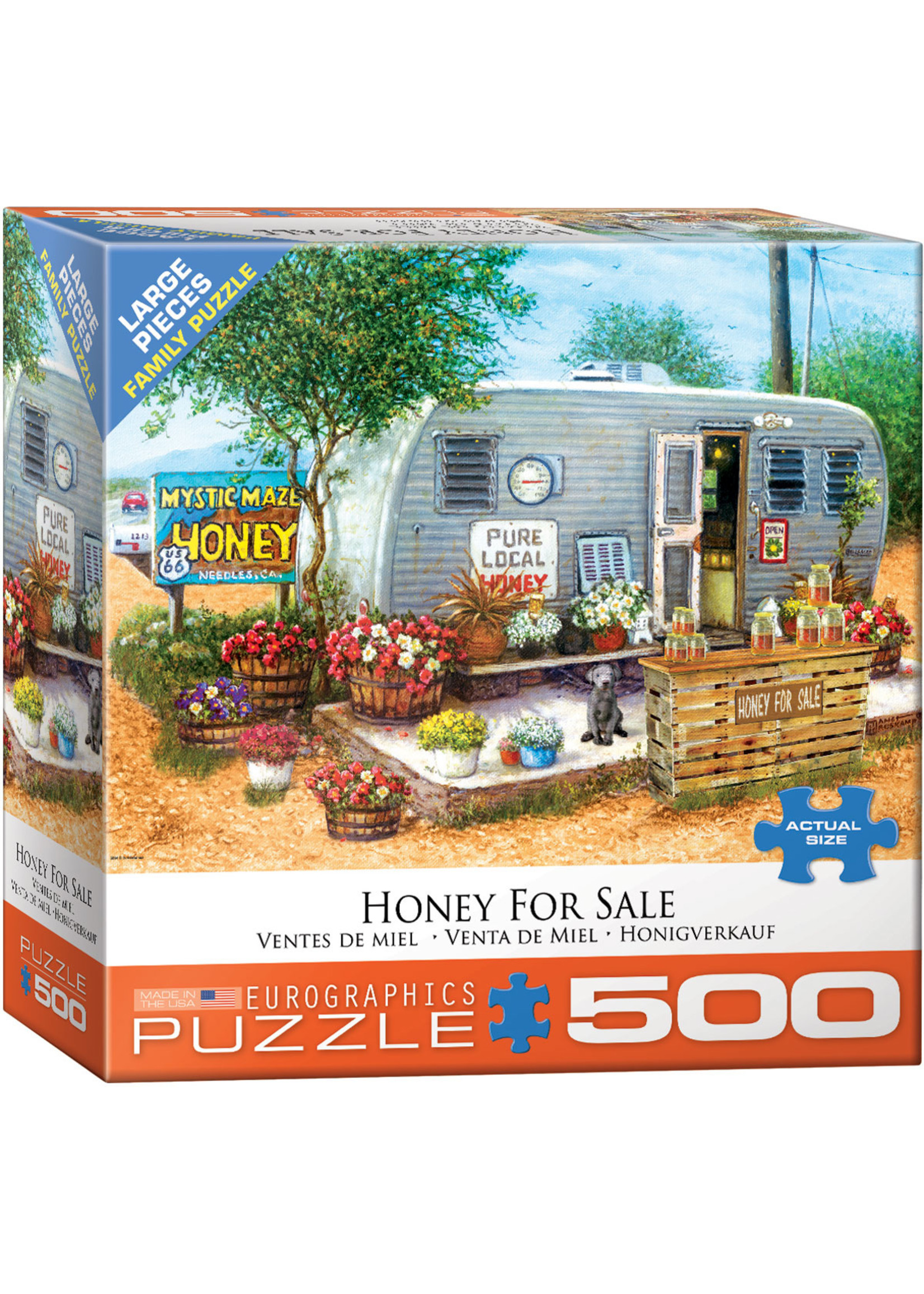 Eurographics Honey For Sale - 500 Piece Puzzle