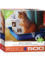 Eurographics Kitty Throne - 500 Piece Puzzle