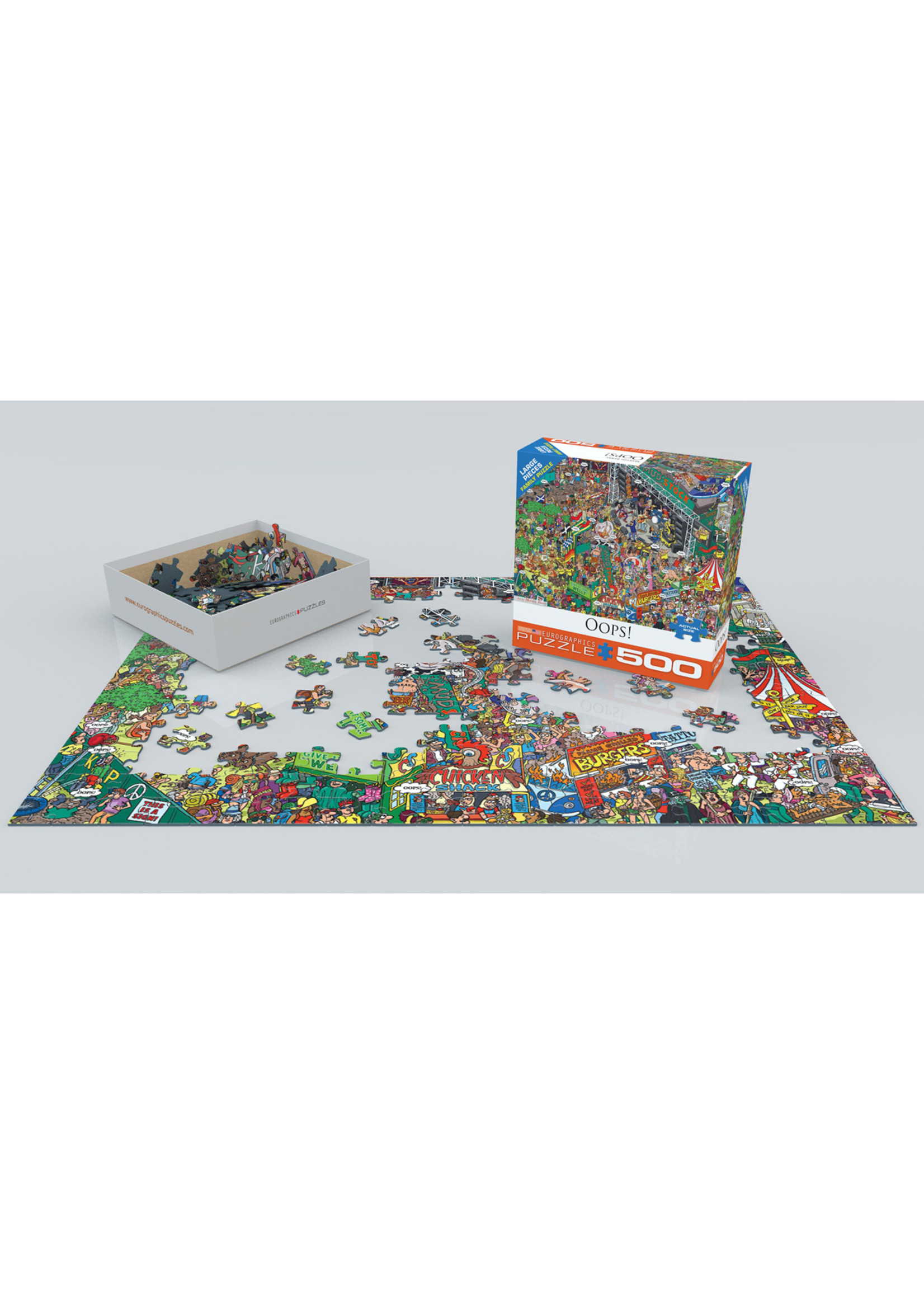 Eurographics Oops! - 500 Piece Puzzle