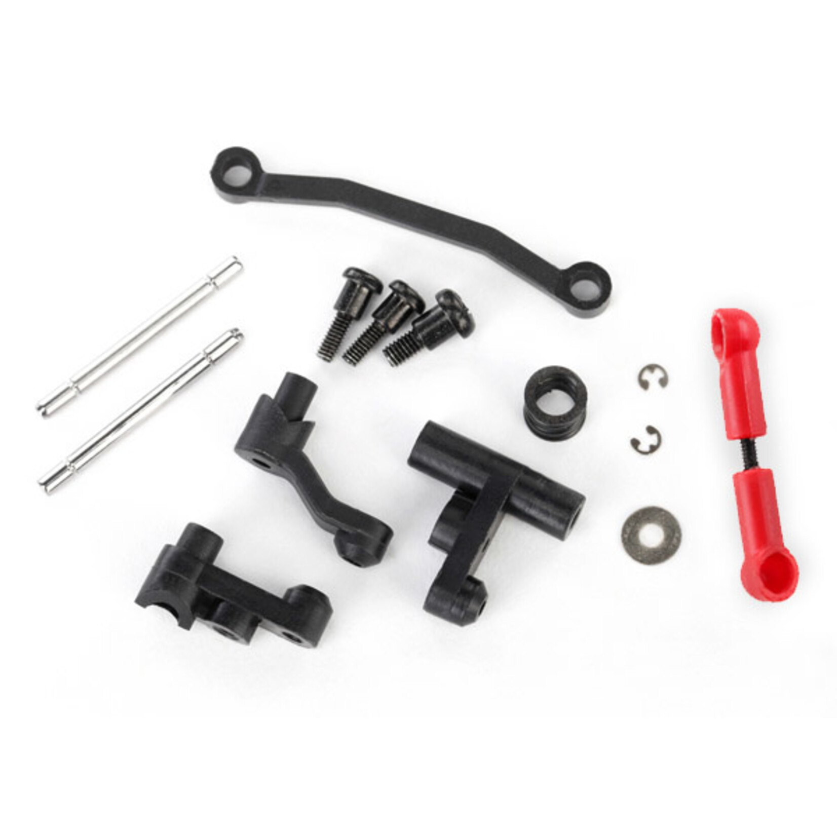 Traxxas 7538X - Steering Bellcranks, Servo Saver, Spring Retainer