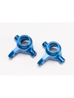 Traxxas 6837X - Aluminum Steering Blocks, Left & Right - Blue