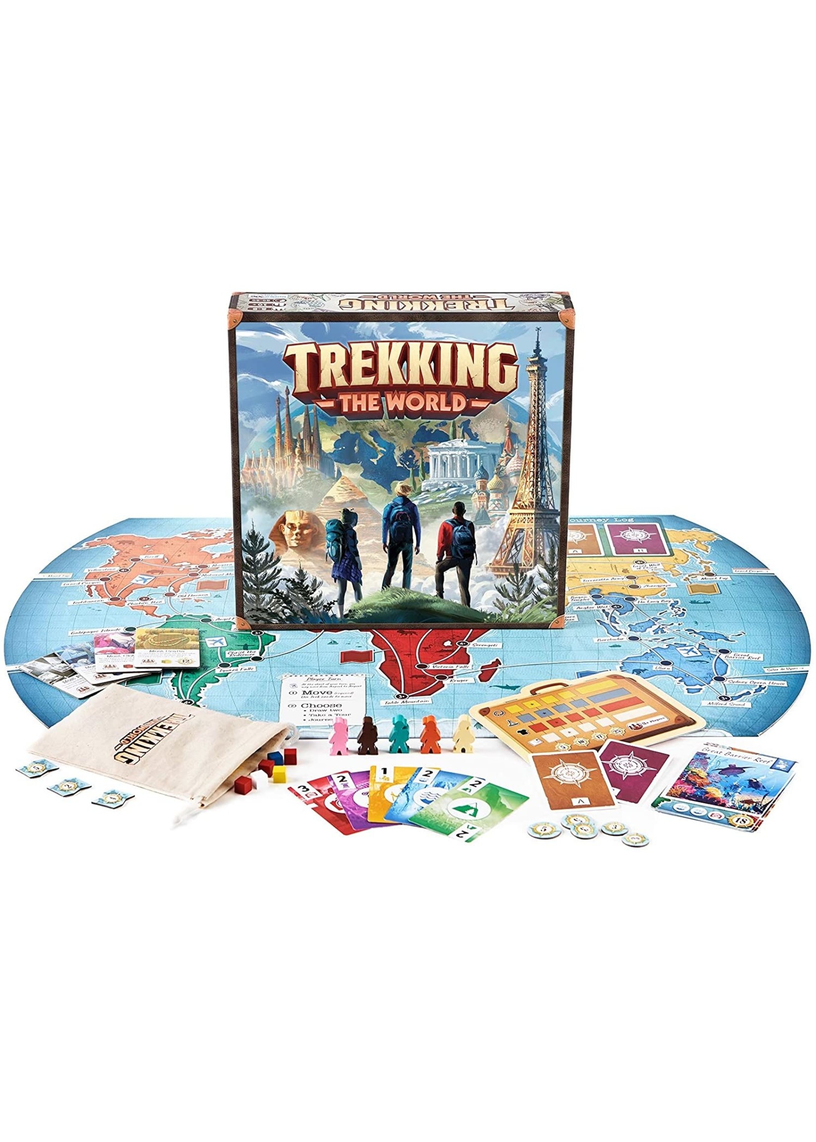 Underdog Games Trekking The World Board Game Hub Hobby