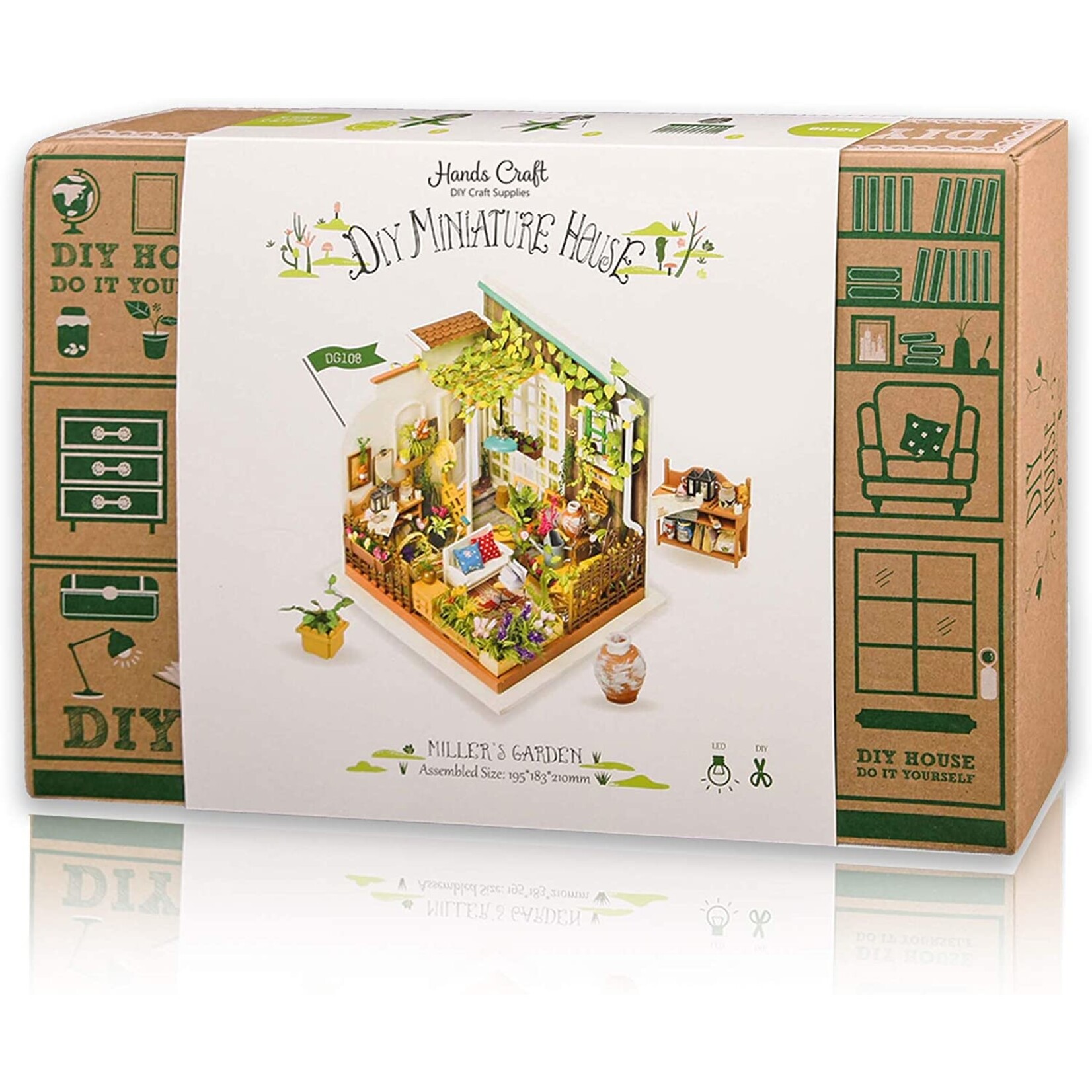 Hands Craft Miller's Garden DIY Miniature