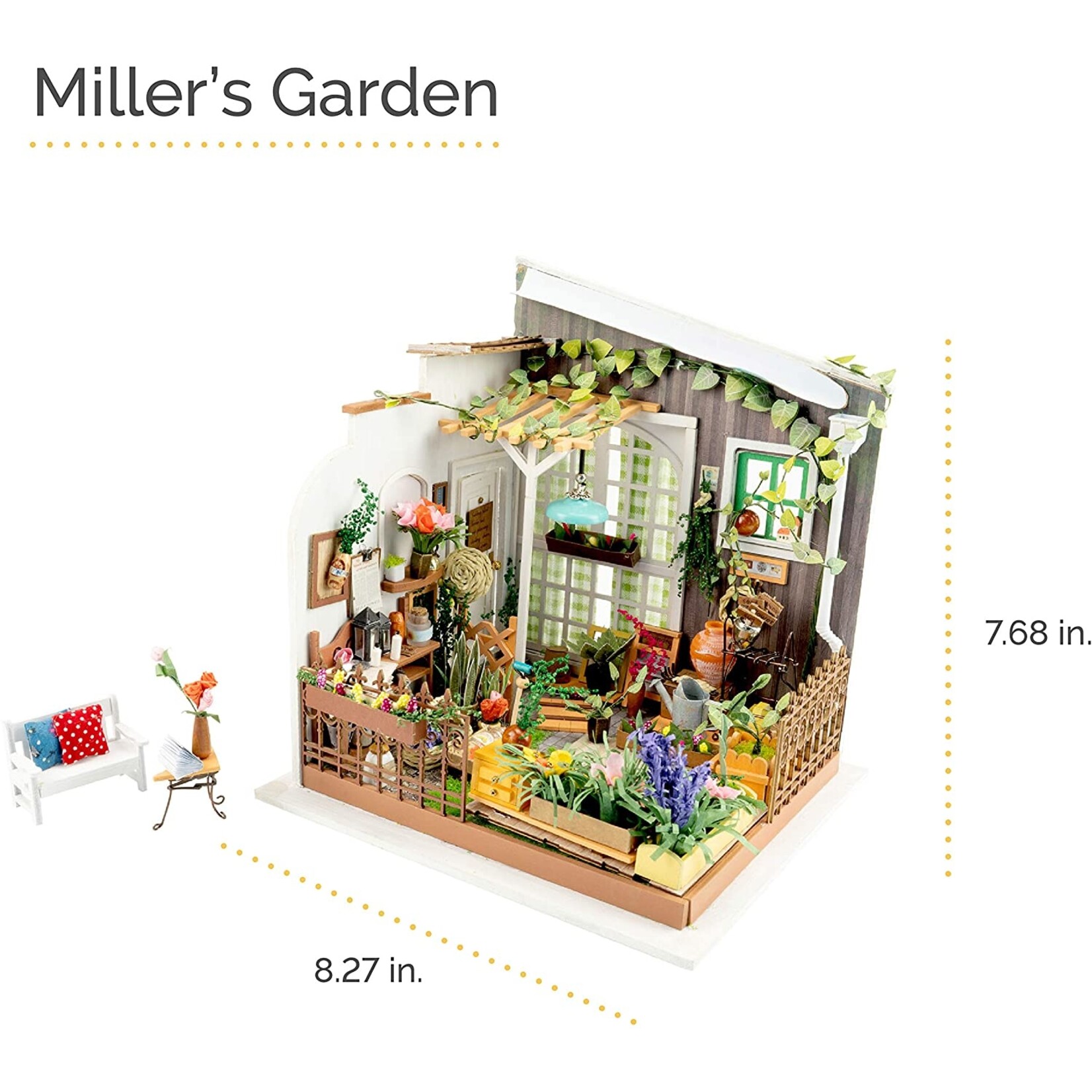 Hands Craft Miller's Garden DIY Miniature