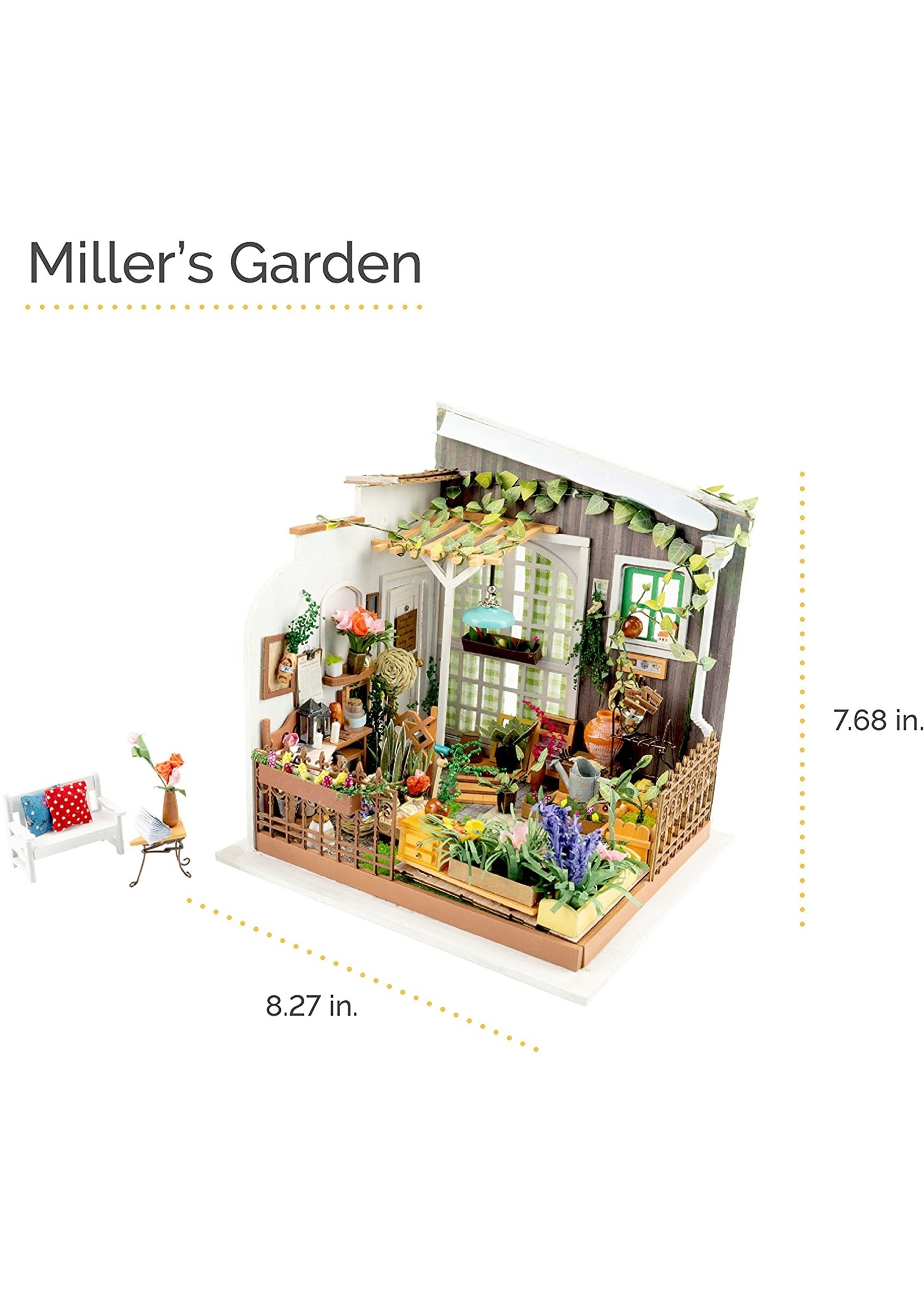 Hands Craft Miller's Garden DIY Miniature