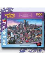 Puzzle Twist Northeast Minneapolis - 1000 Piece Puzzle