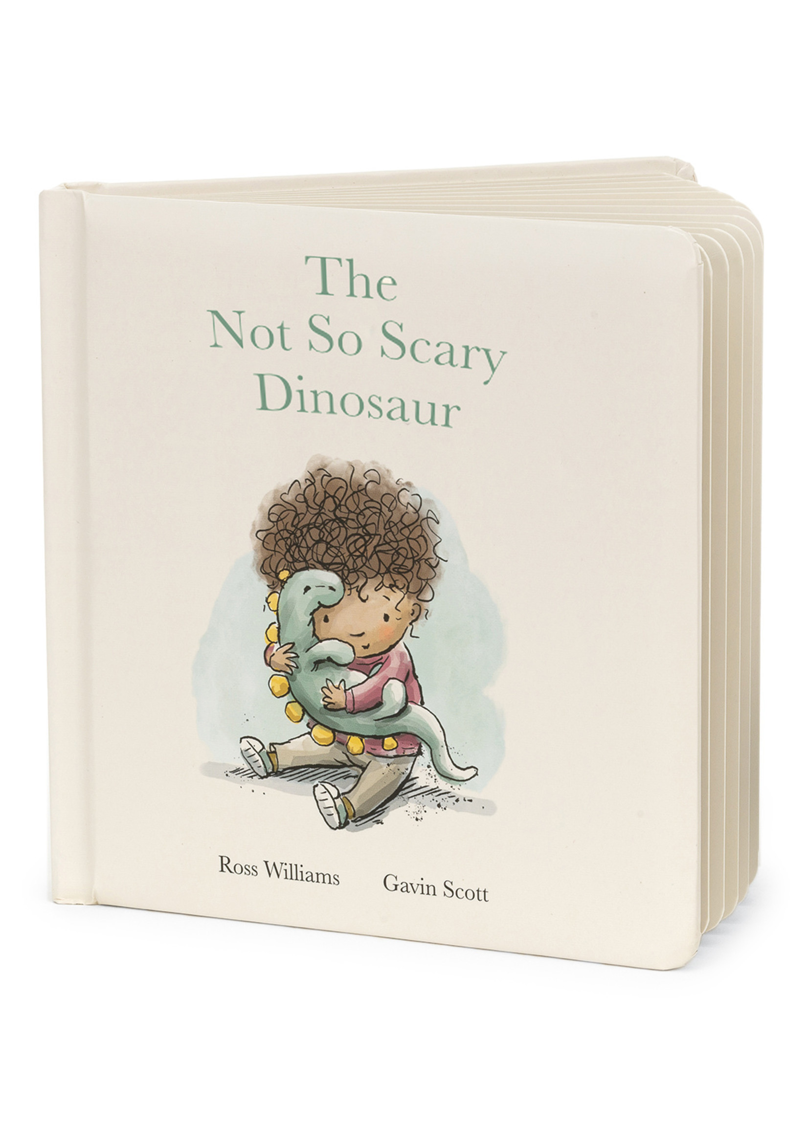 Jellycat The Not So Scary Dinosaur Book