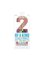 Ooly Two of a Kind Colored Pencils-12pk/6