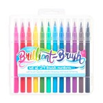 Ooly Brilliant Brush Markers - Set of 24