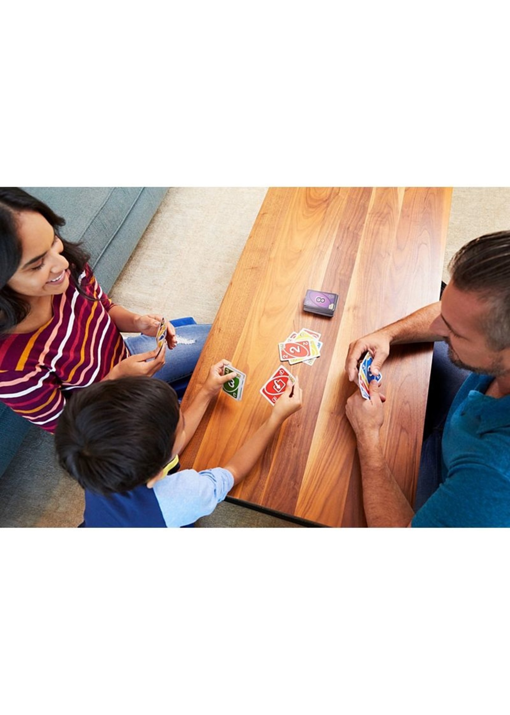 Mattel UNO FLIP! Family Entertainment Board Game, Cartas