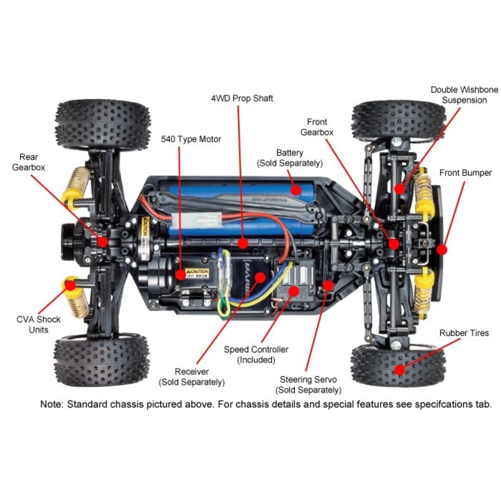 タミヤ　NEO SCORCHER TT-02B シャーシキット Tamiya 58568 - 1/10 Neo Scorcher - TT-02B Chassis Kit - Hub