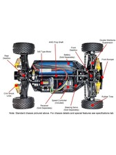 Tamiya 58568 - 1/10 Neo Scorcher - TT-02B Chassis Kit - Hub
