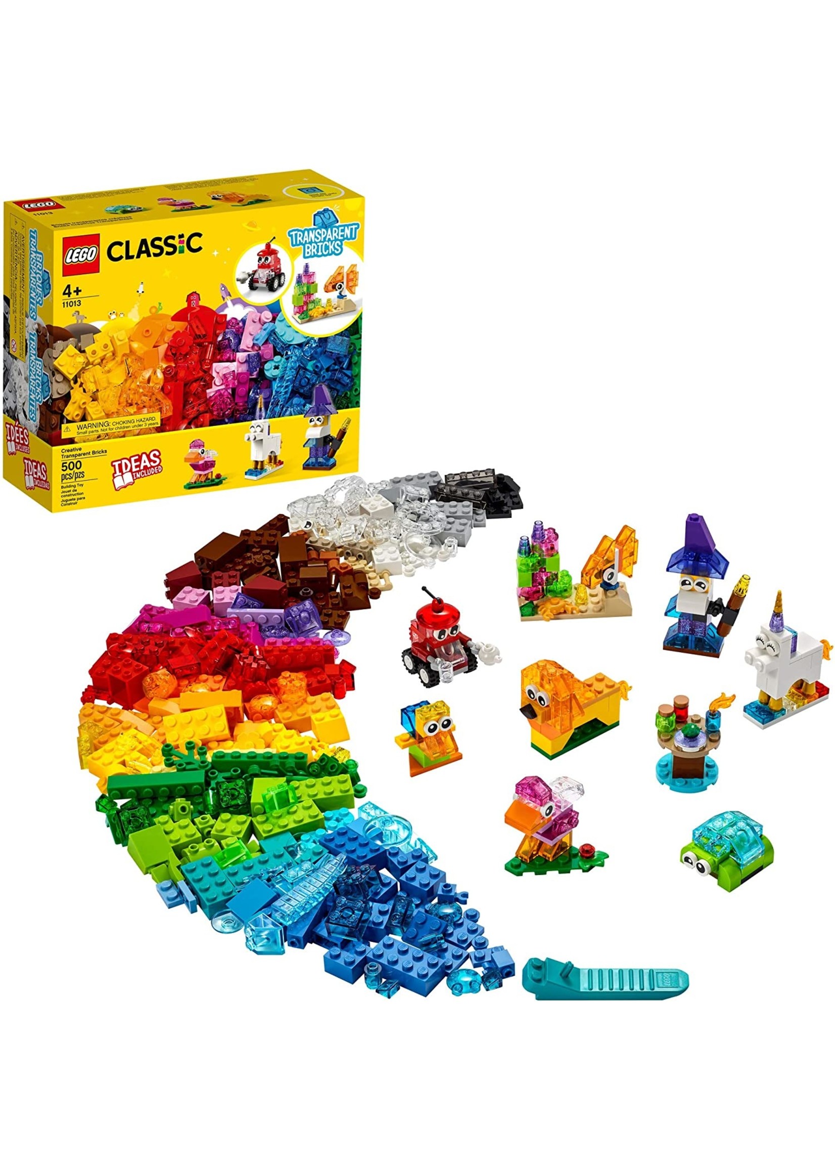 LEGO 11013 - Creative Transparent Bricks