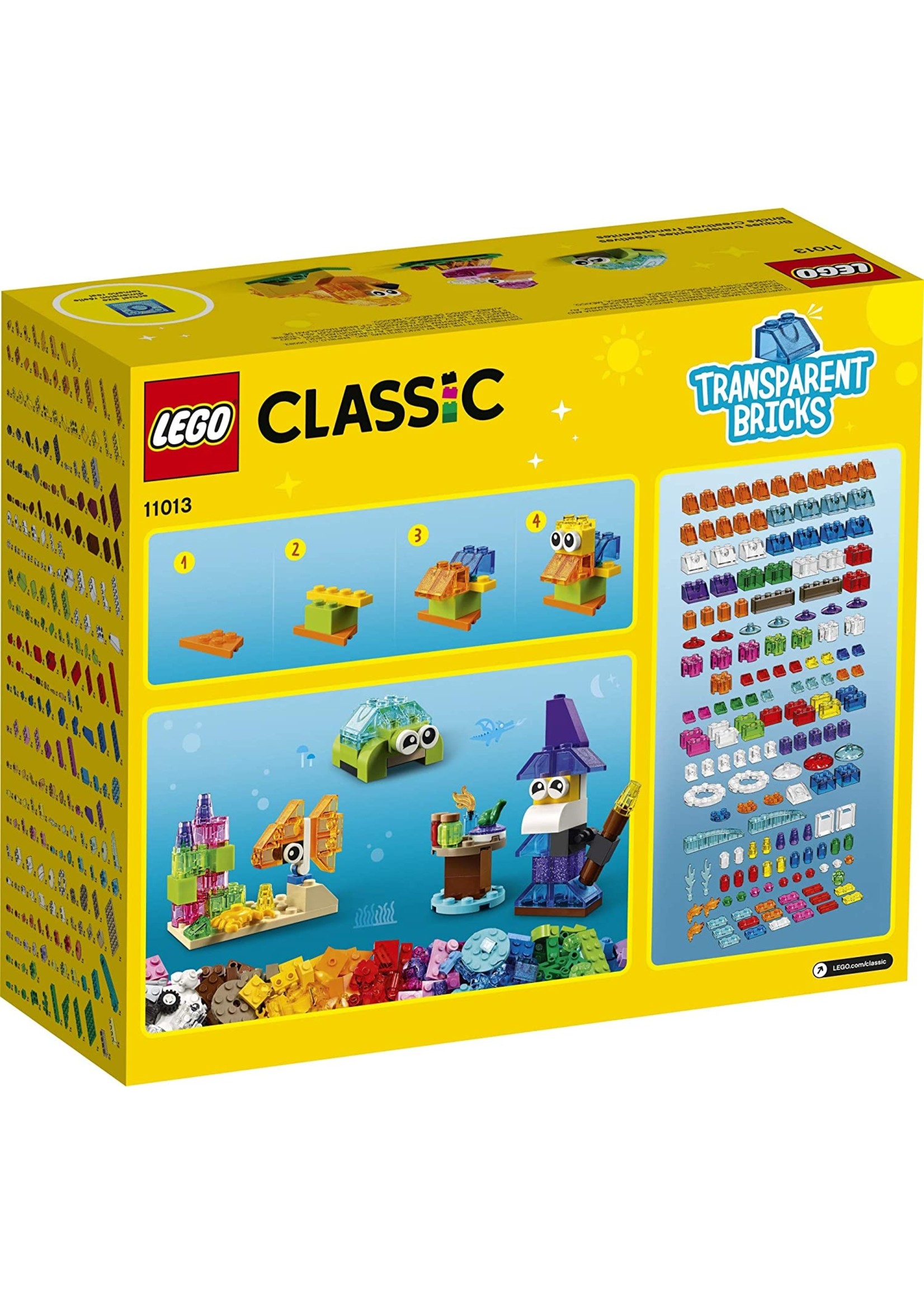 Lego 11013 - Creative Transparent Bricks