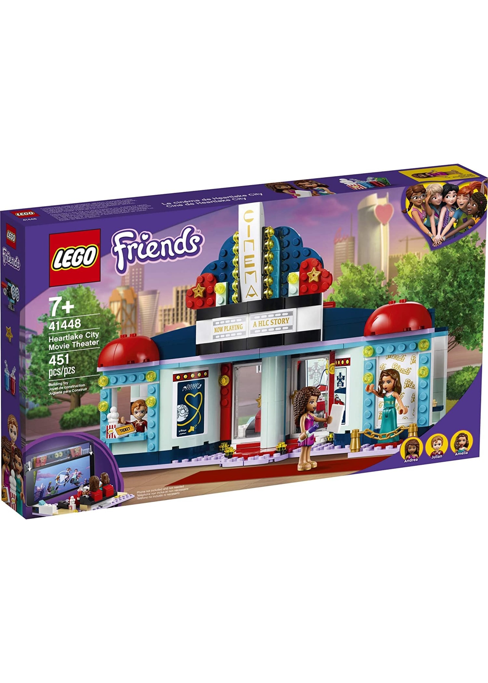 Lego Friends 41448 - Heartlake City Movie Theater - Hub Hobby