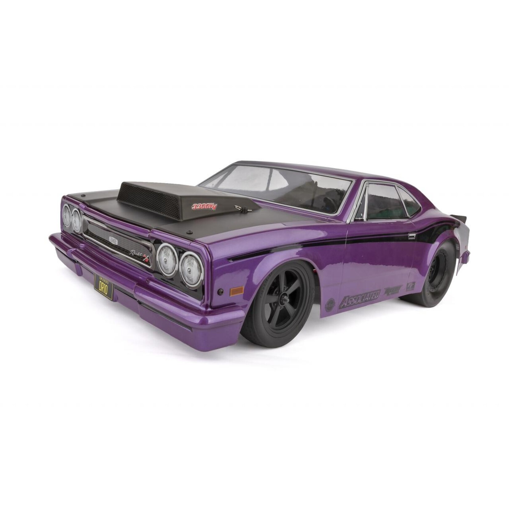 Associated 1/10 DR10 2WD Drag Race Car Brushless RTR - Purple