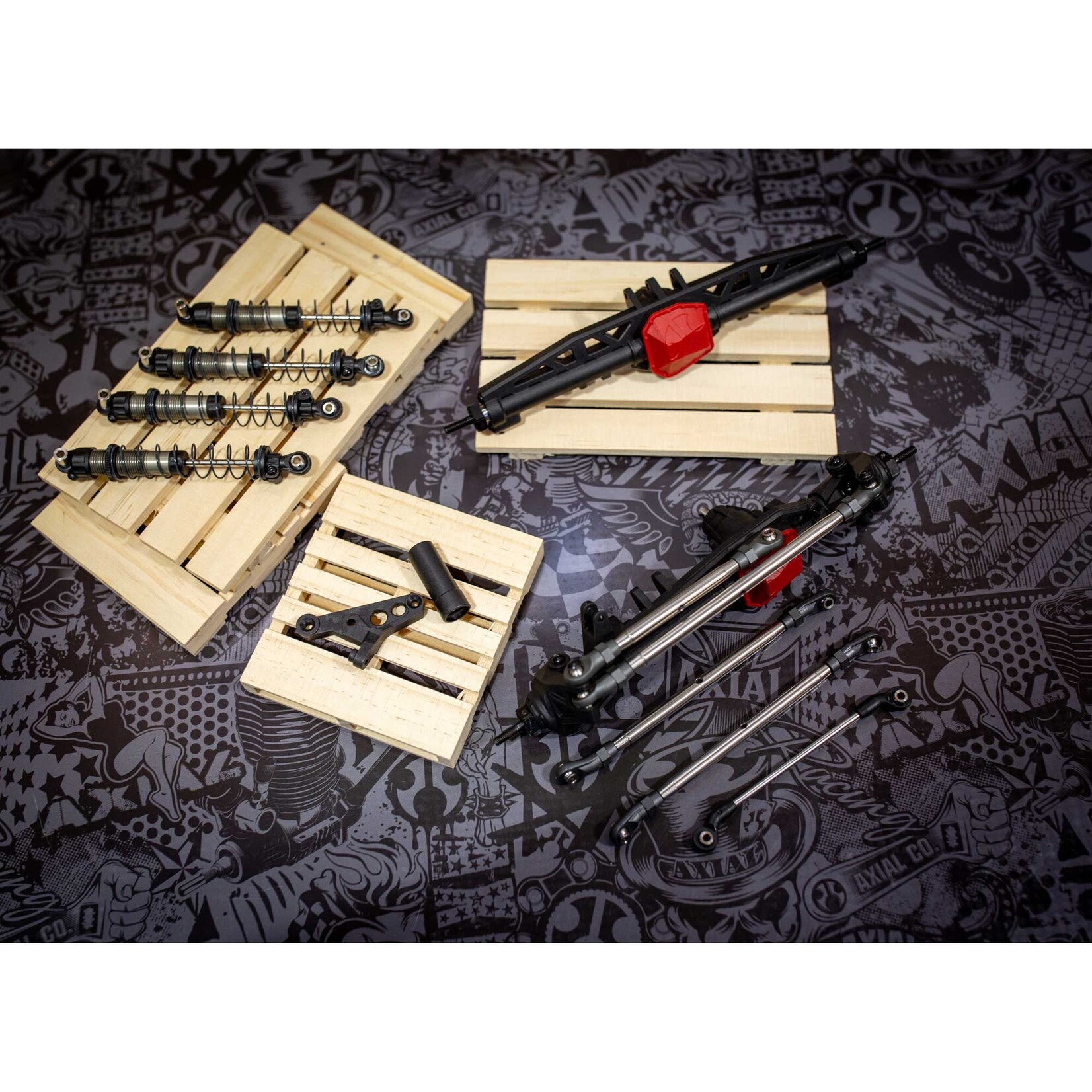 Axial AXI238000 - Standard Axle Conversion Kit, 12.3" & 13.9": SCX10 III