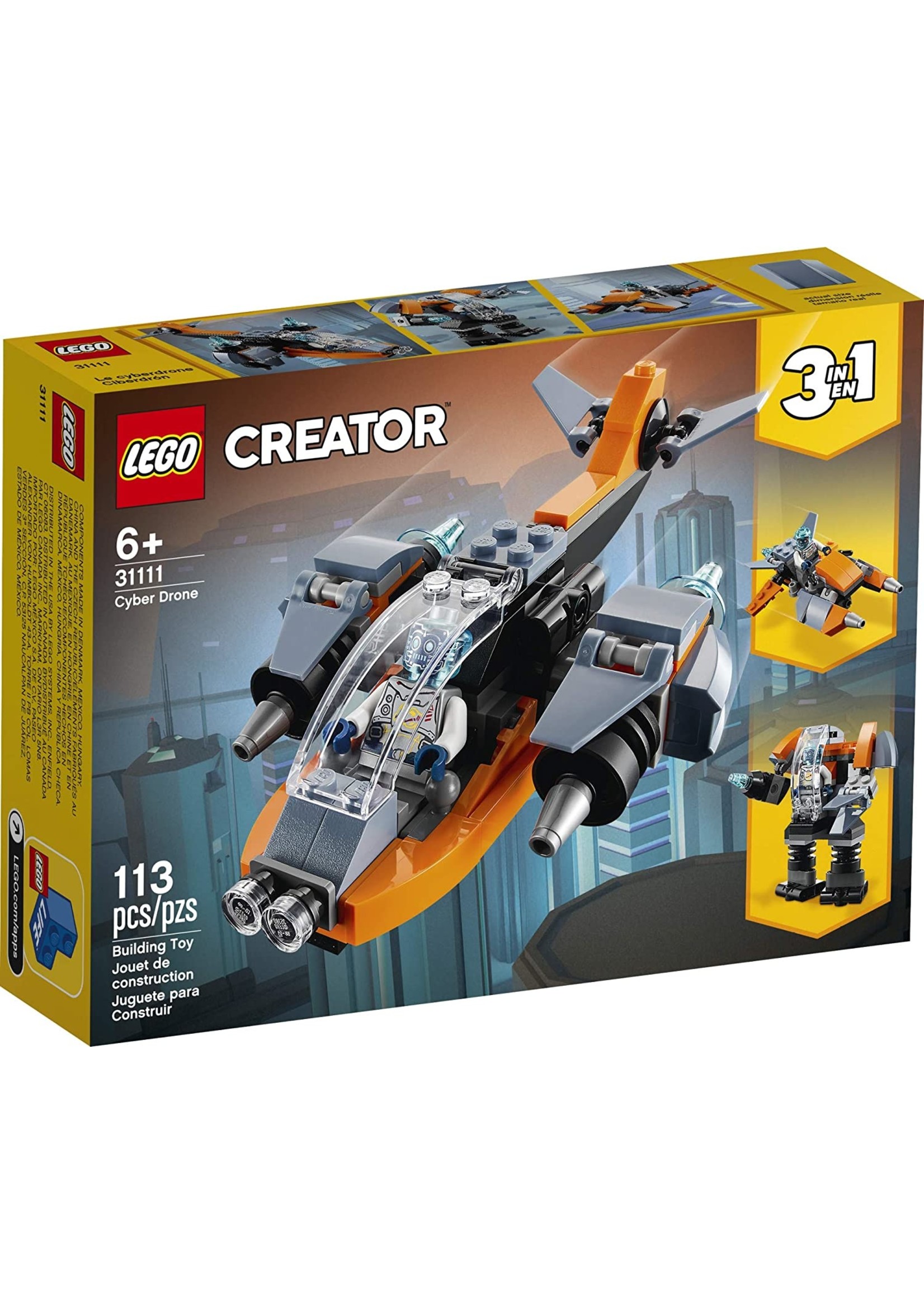 Lego Creator 31111 - Cyber Drone Hub Hobby