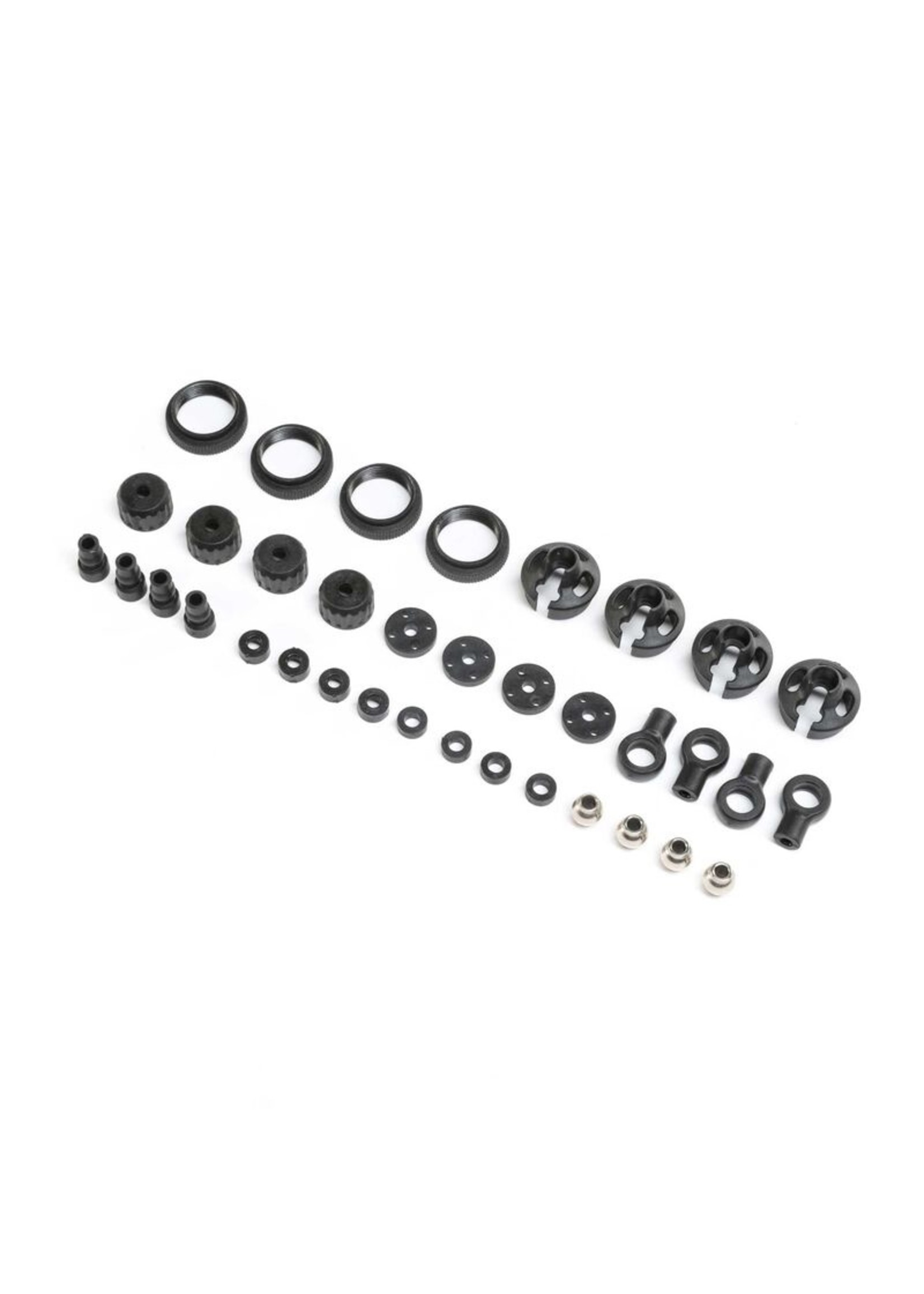 Losi LOS243014 - Shock Plastics & Balls (4): LMT