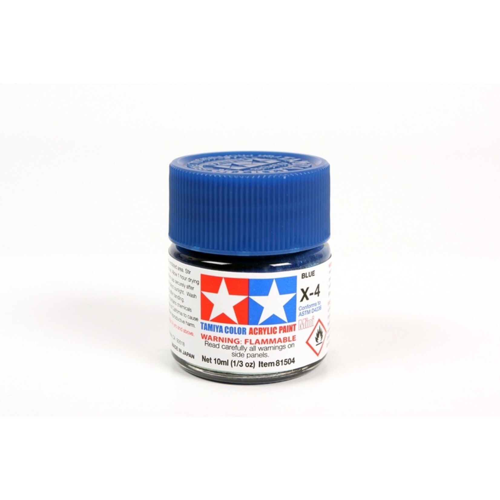 Tamiya X-4 - Blue - 10ml Acrylic