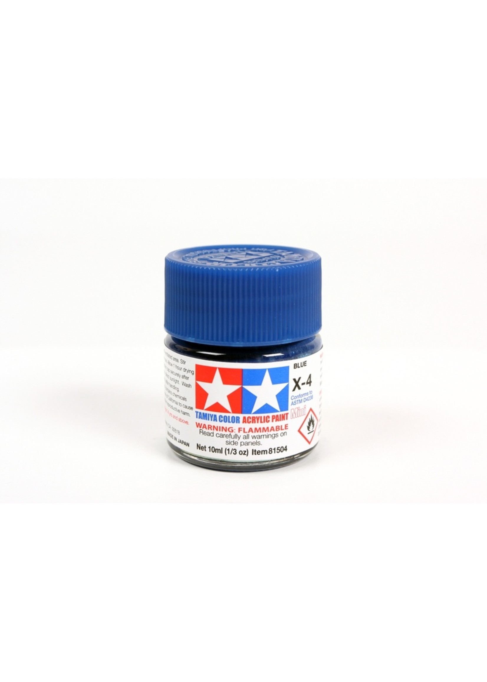 Tamiya X-4 - Blue - 10ml Acrylic
