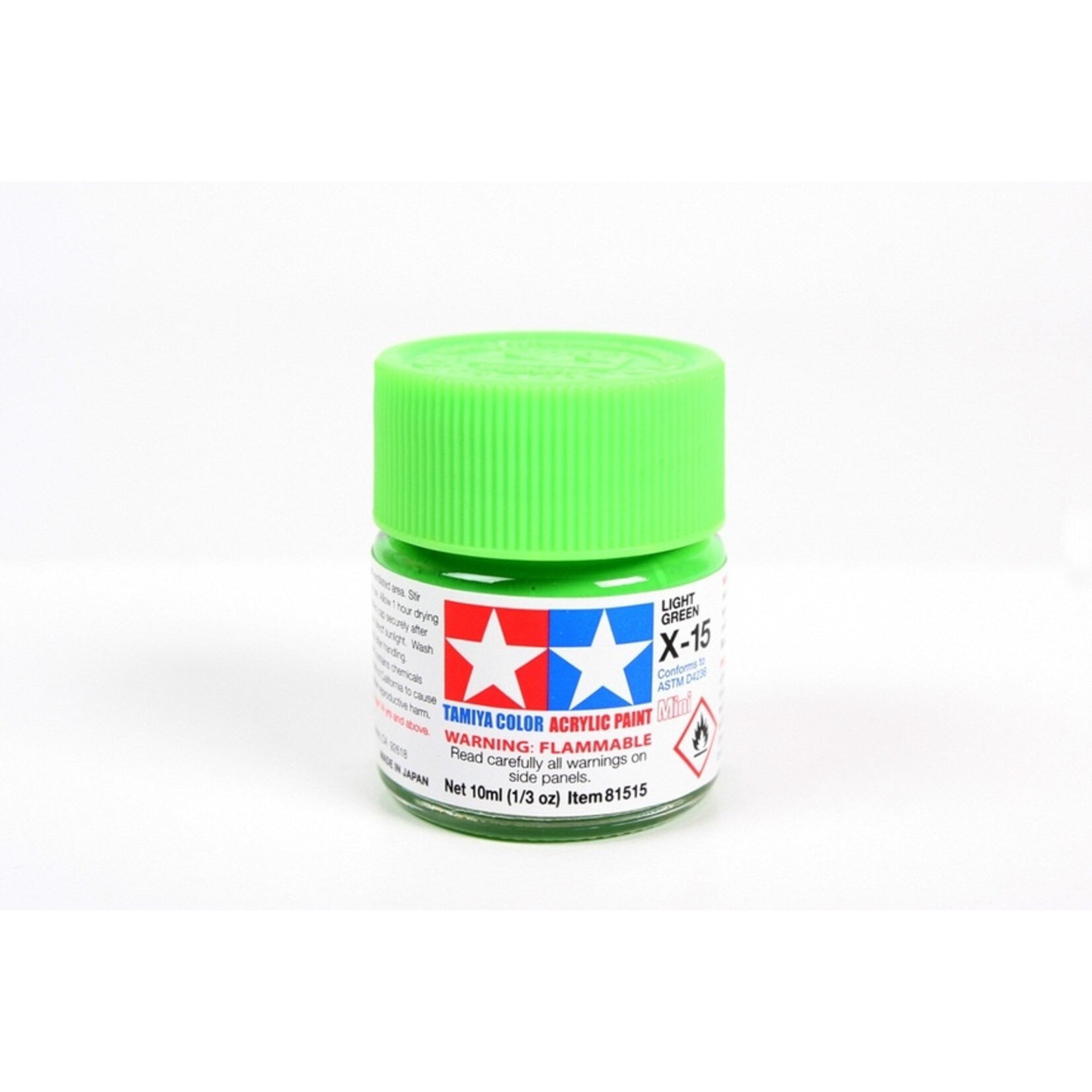 Tamiya X-15 - Light Green - 10ml Acrylic