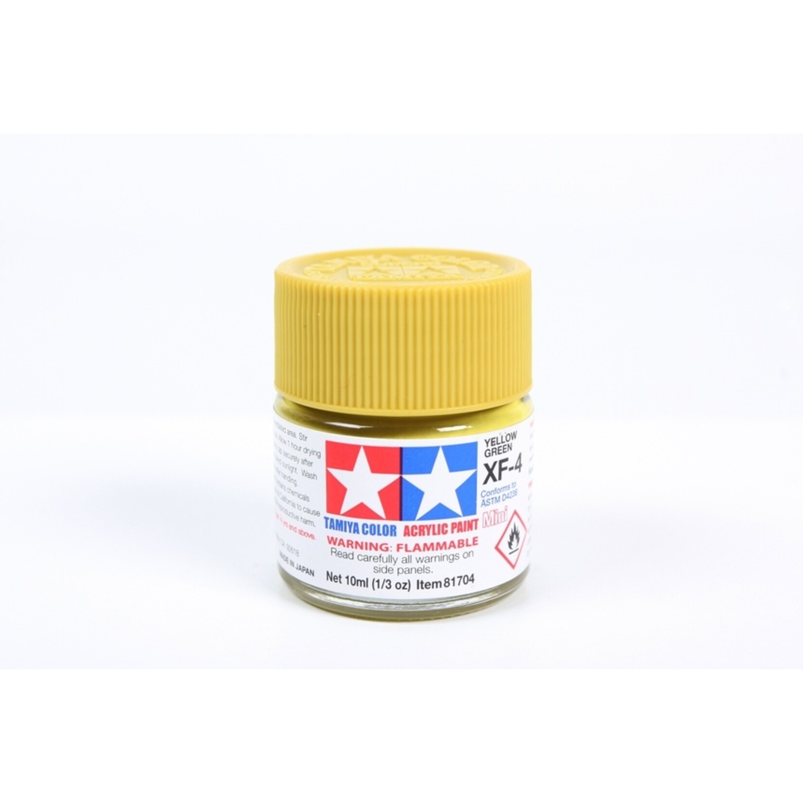 Tamiya XF-4 - Yellow Green - 10ml Acrylic