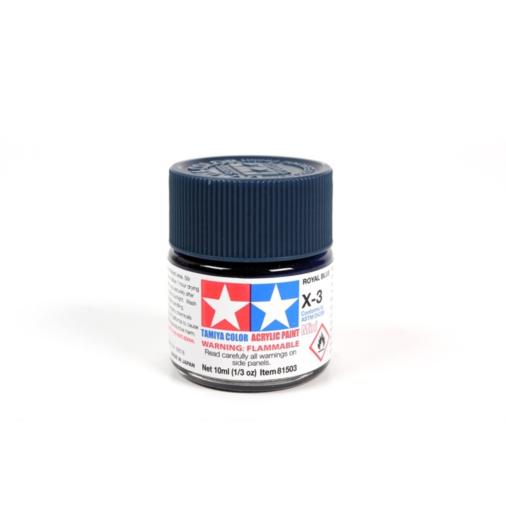 Tamiya X-3 - Royal Blue - 10ml Acrylic