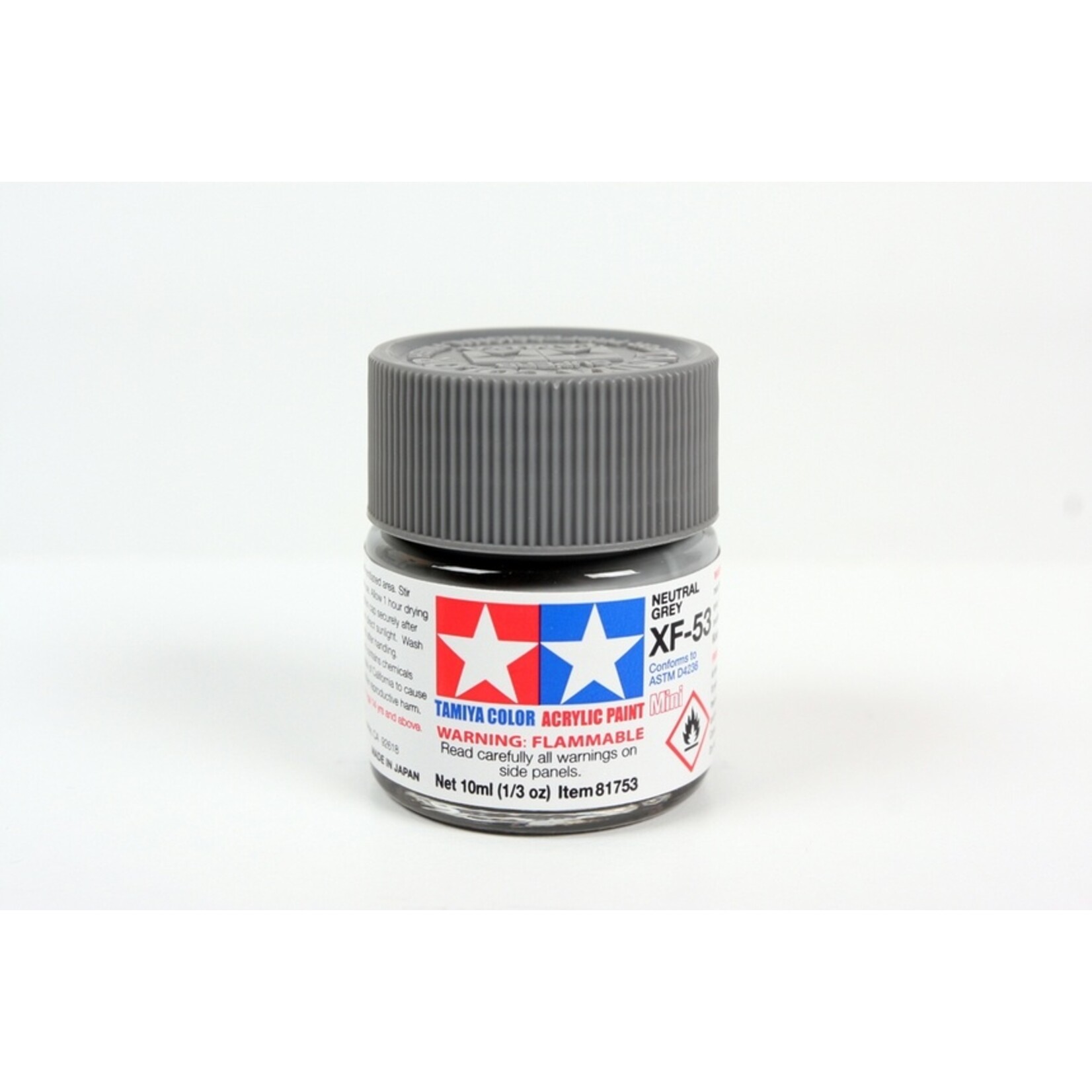 Tamiya XF-53 - Neutral Grey - 10ml Acrylic