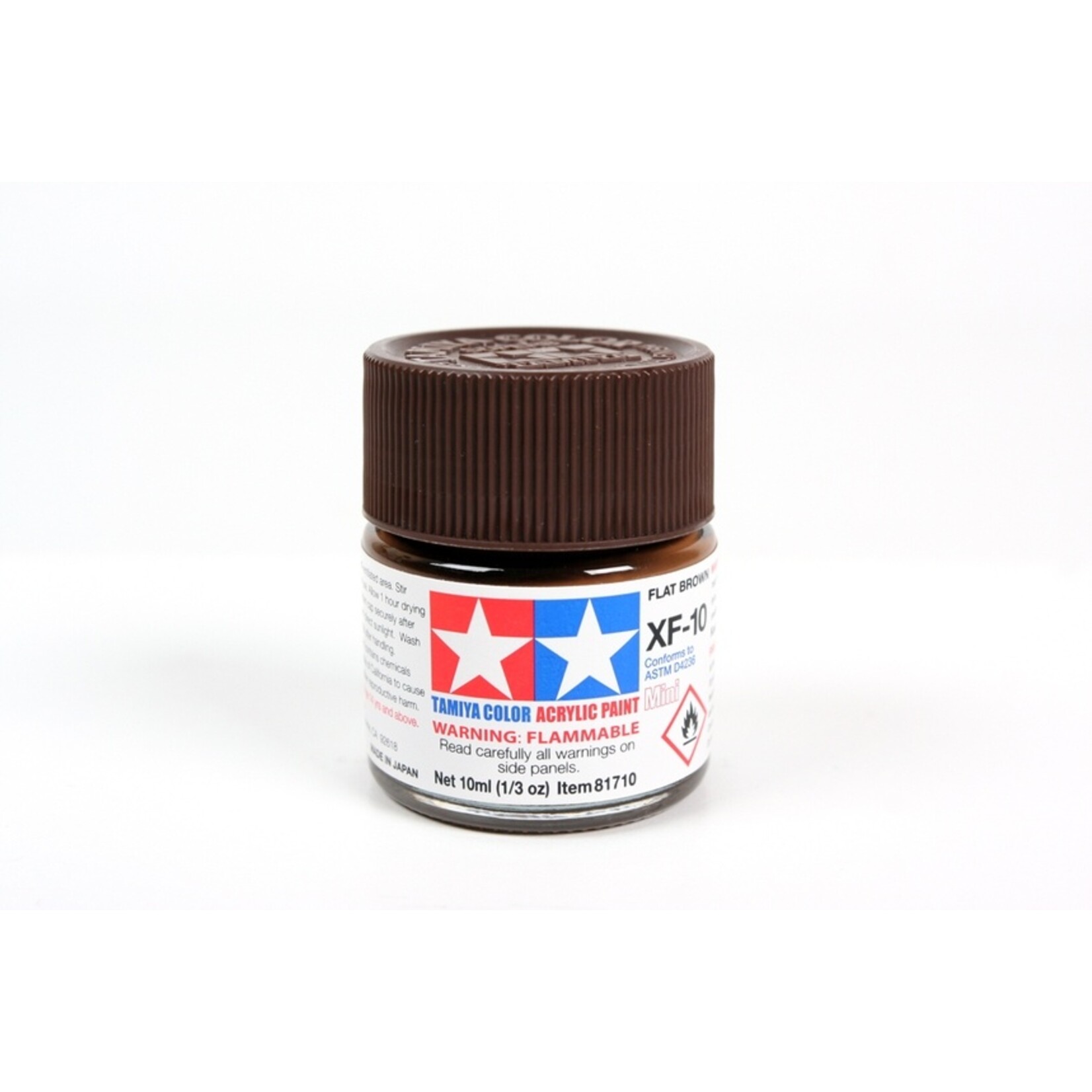 Tamiya XF-10 - Flat Brown - 10ml Acrylic