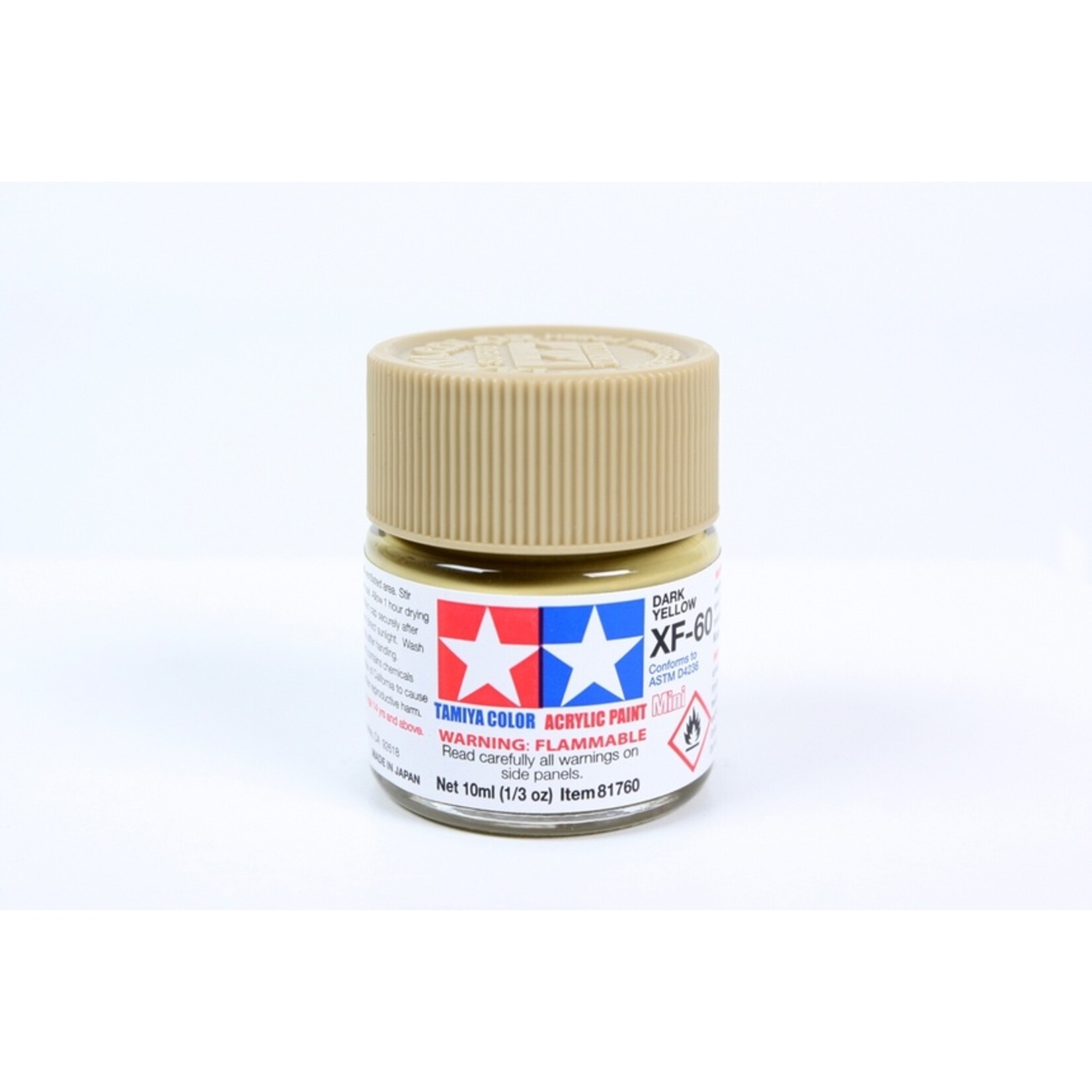 Tamiya XF-60 - Dark Yellow - 10ml Acrylic