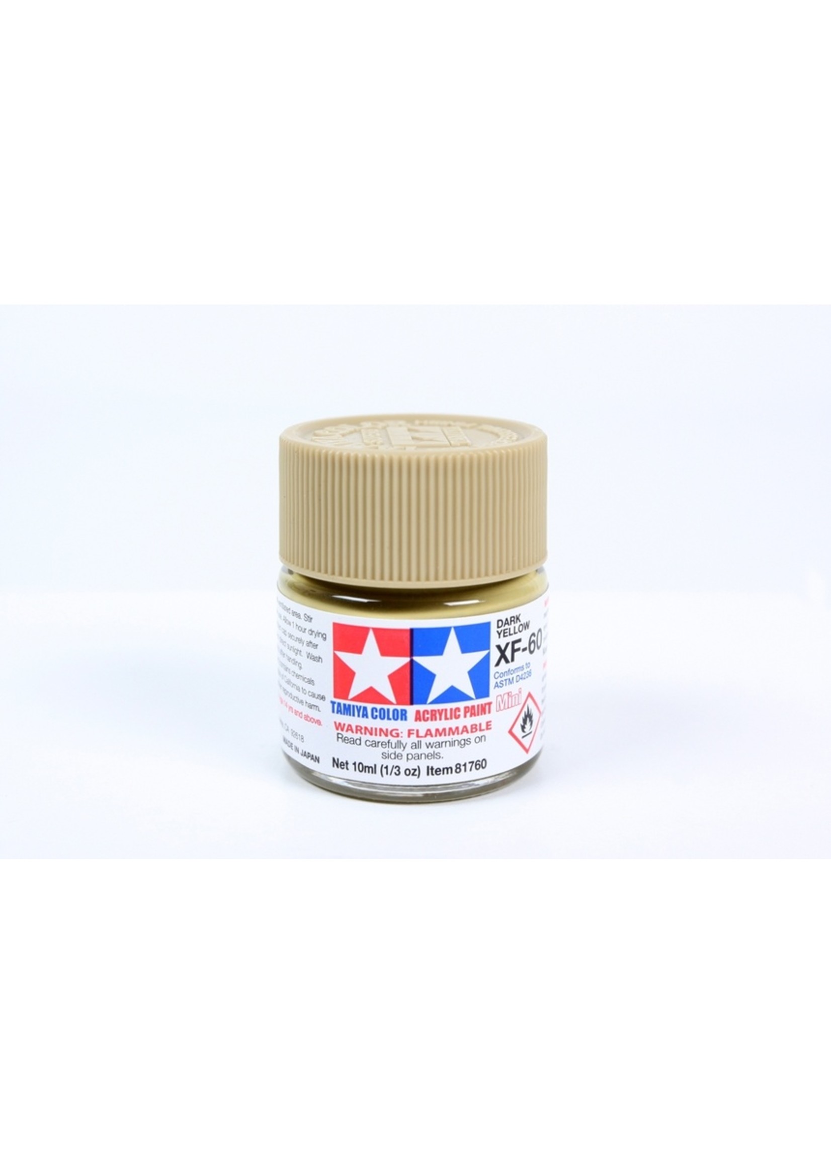 Tamiya XF-60 - Dark Yellow - 10ml Acrylic