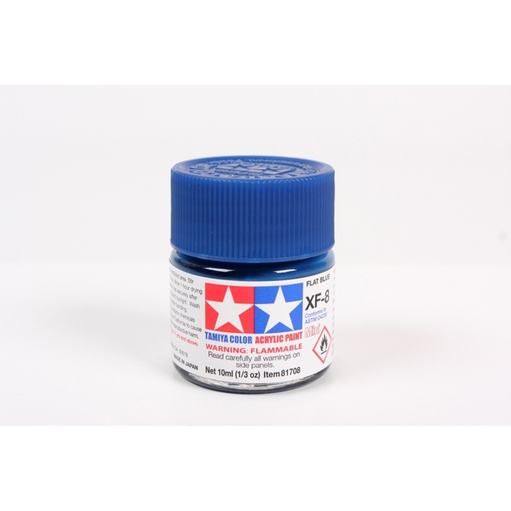 Tamiya XF-8 - Flat Blue - 10ml Acrylic
