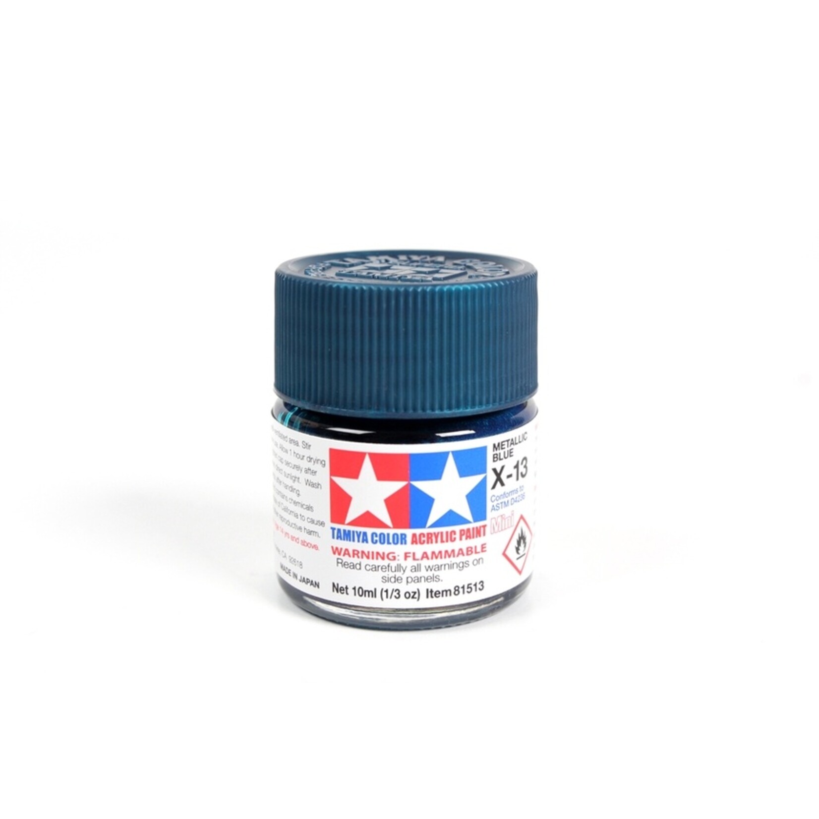 Tamiya X-13 - Metallic Blue - 10ml Acrylic