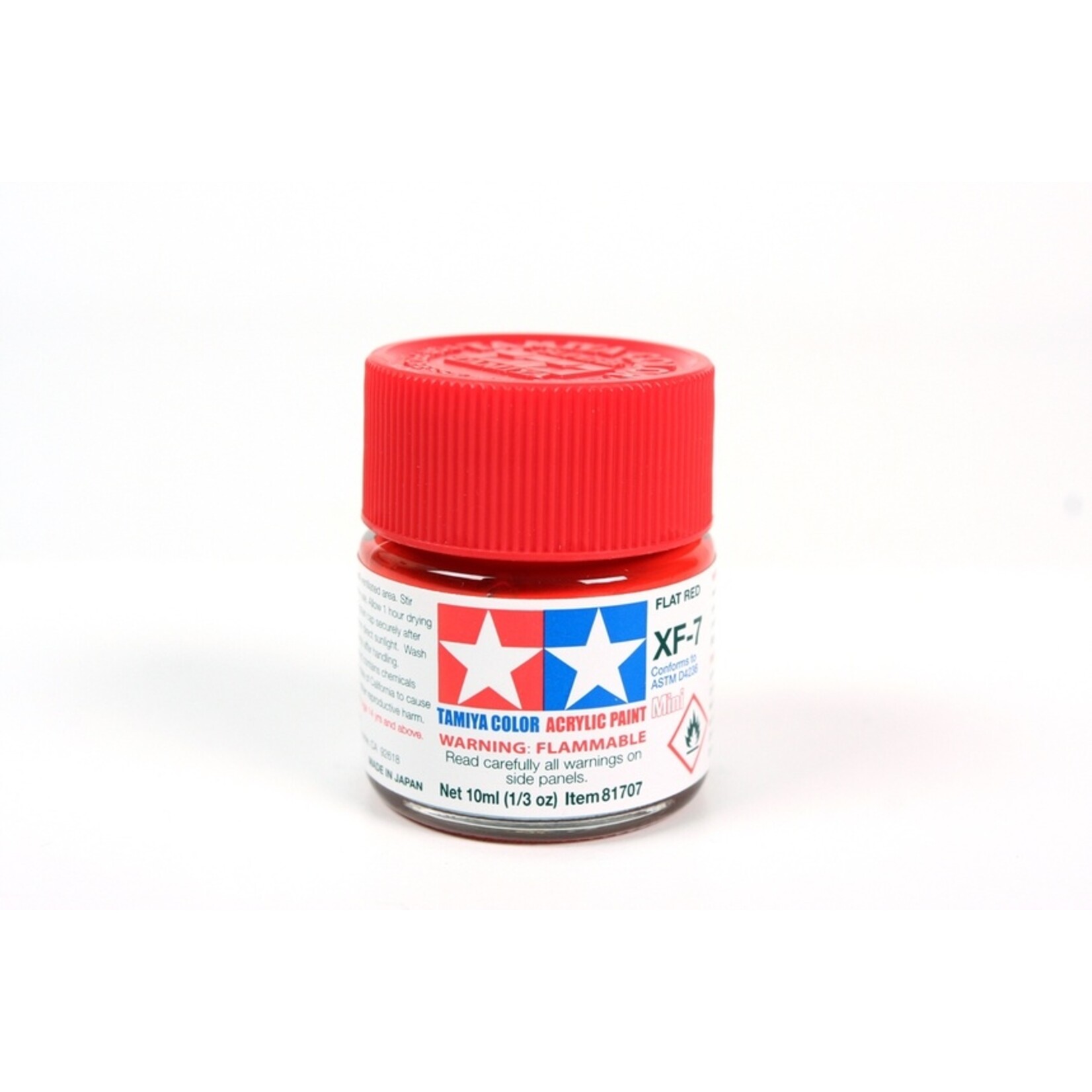 Tamiya XF-7 - Flat Red - 10ml Acrylic