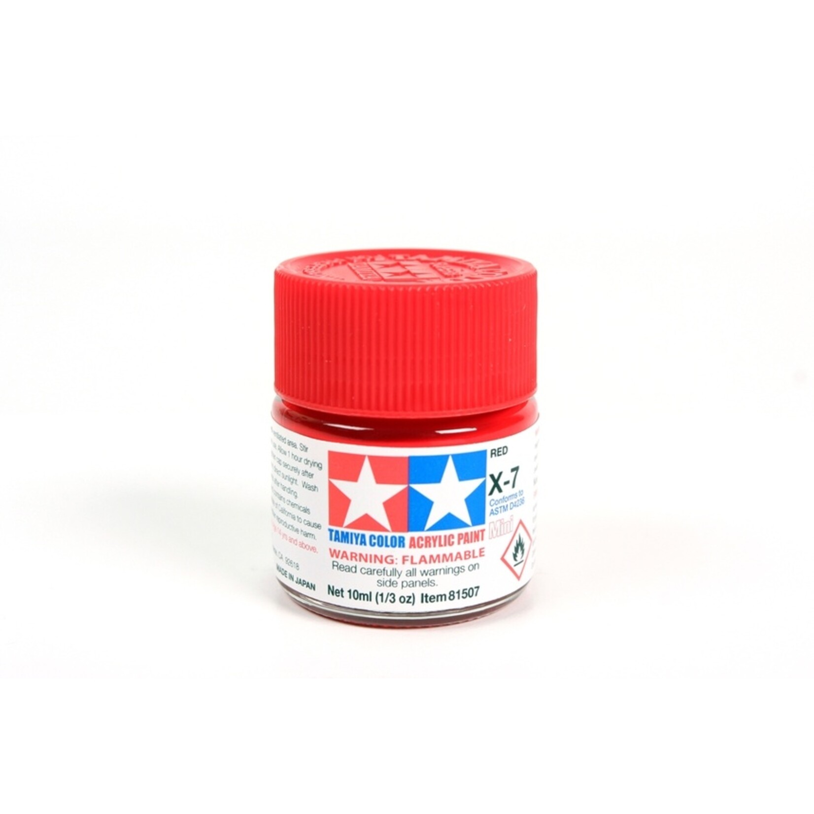 Tamiya X-7 - Red - 10ml Acrylic