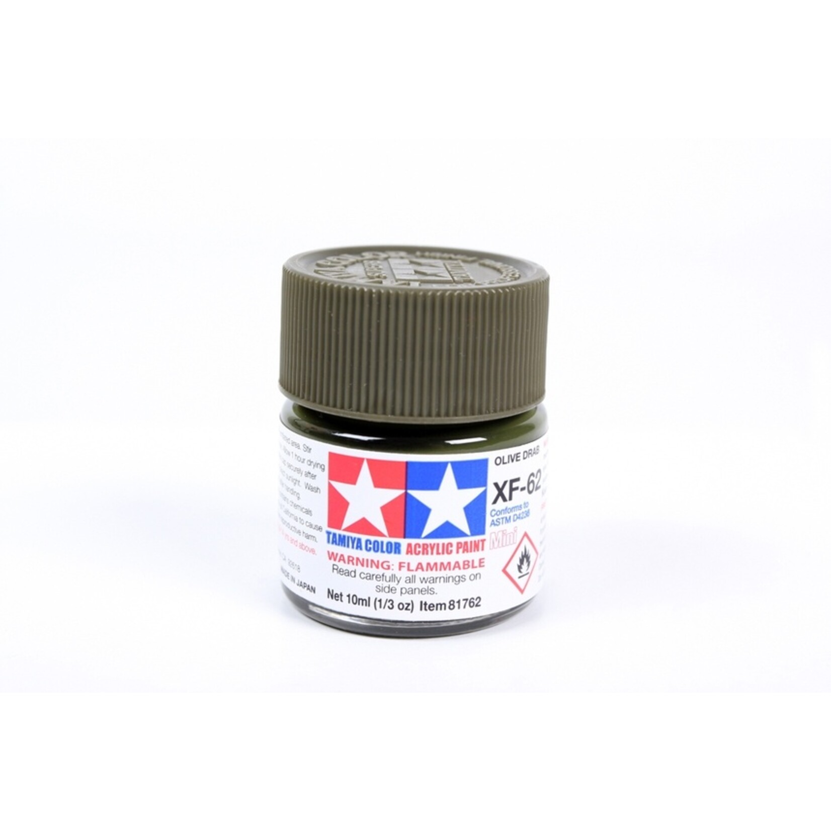 Tamiya XF-62 - Olive Drab - 10ml Acrylic