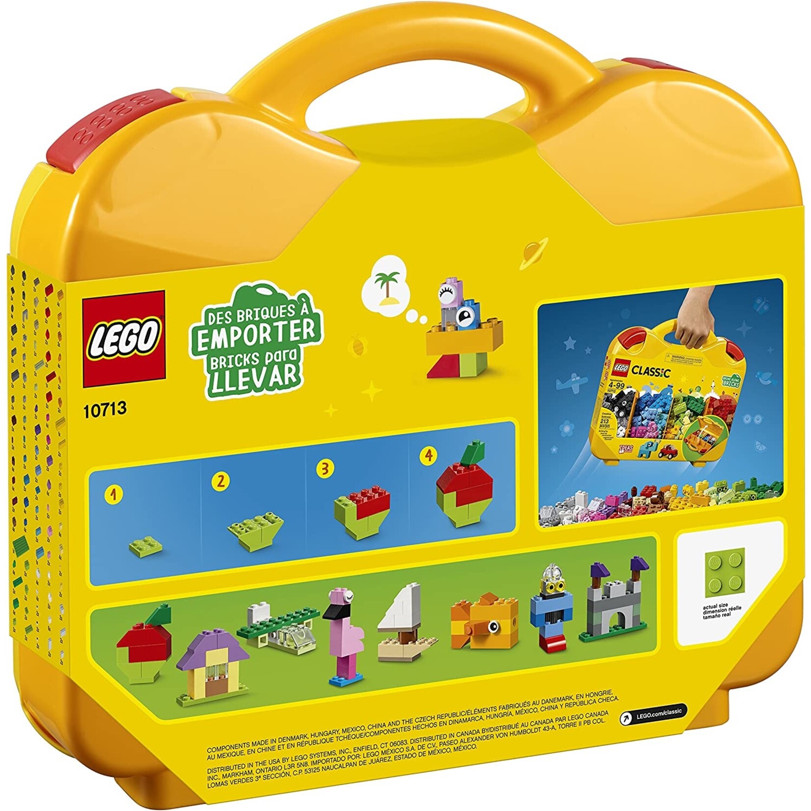 LEGO® Classic 10713 - Creative Suitcase