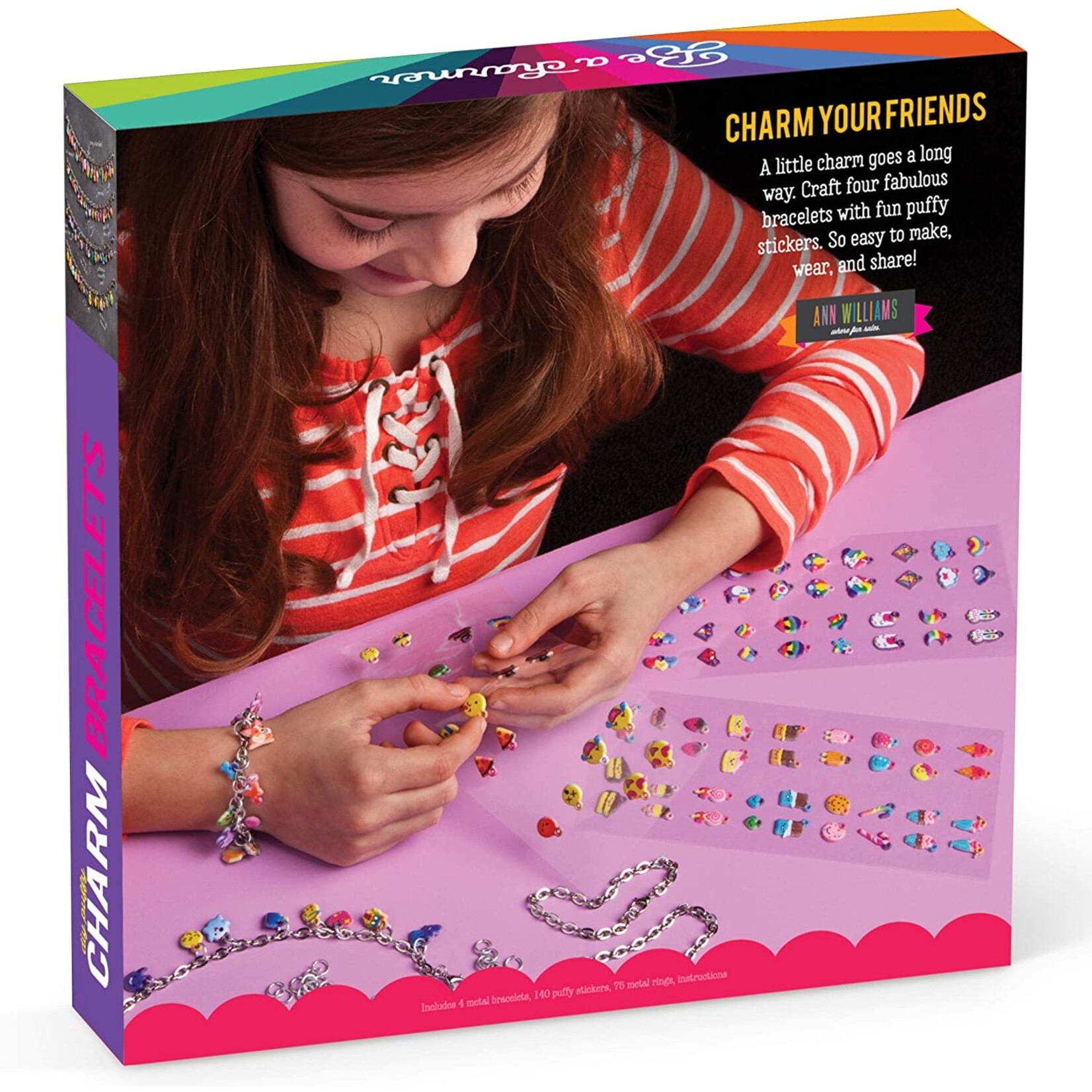 Ann Williams Group DIY Puffy Charm Bracelets /6