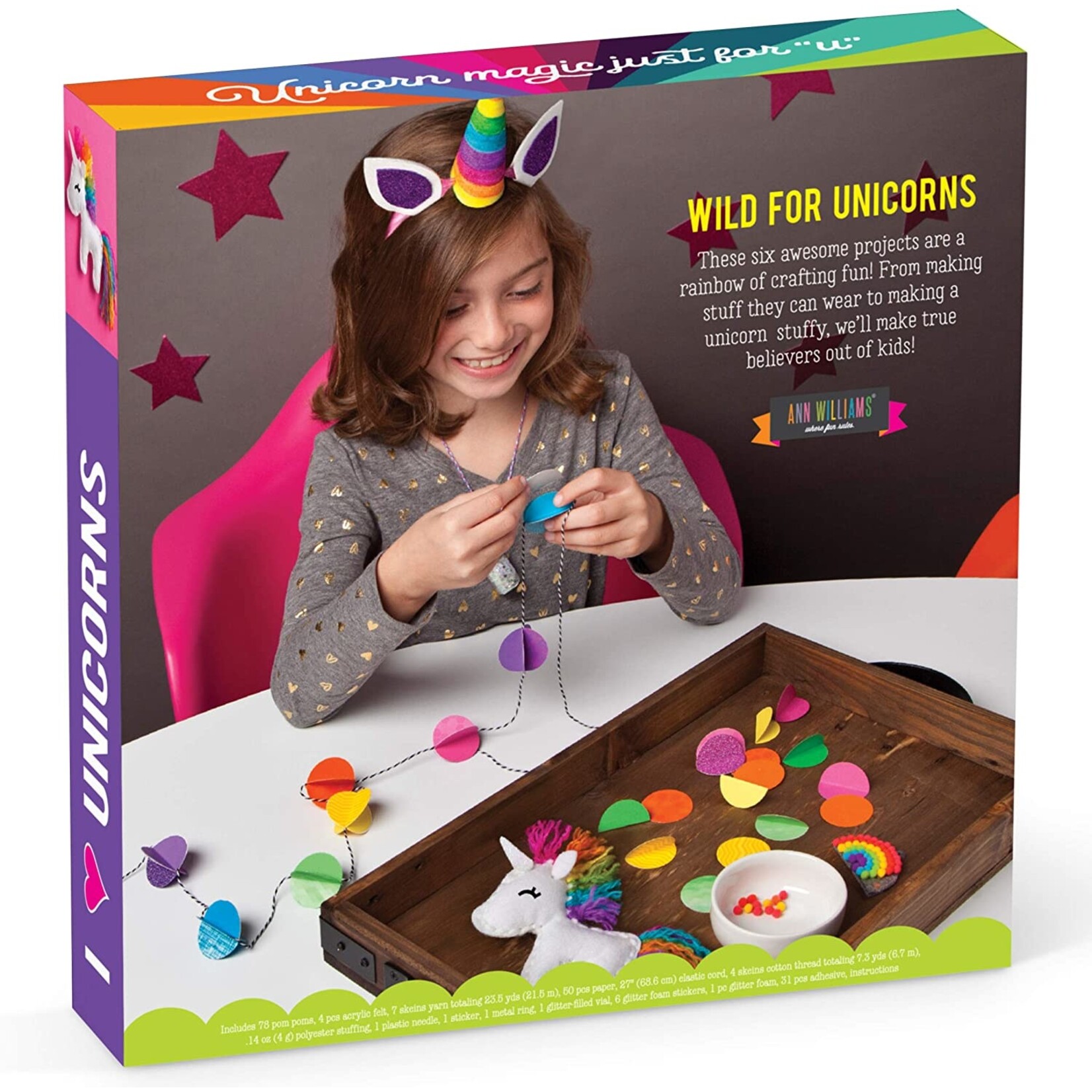 Ann Williams Group I Love Unicorns Kit /6