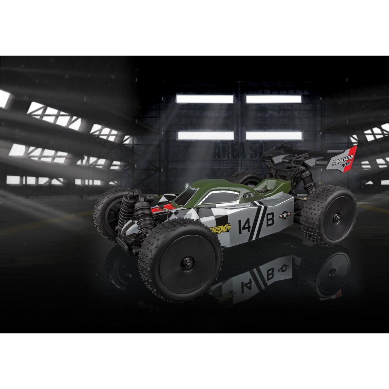 Associated ASC 20175C - Reflex 14B Buggy RTR (Lipo and Charger Included)