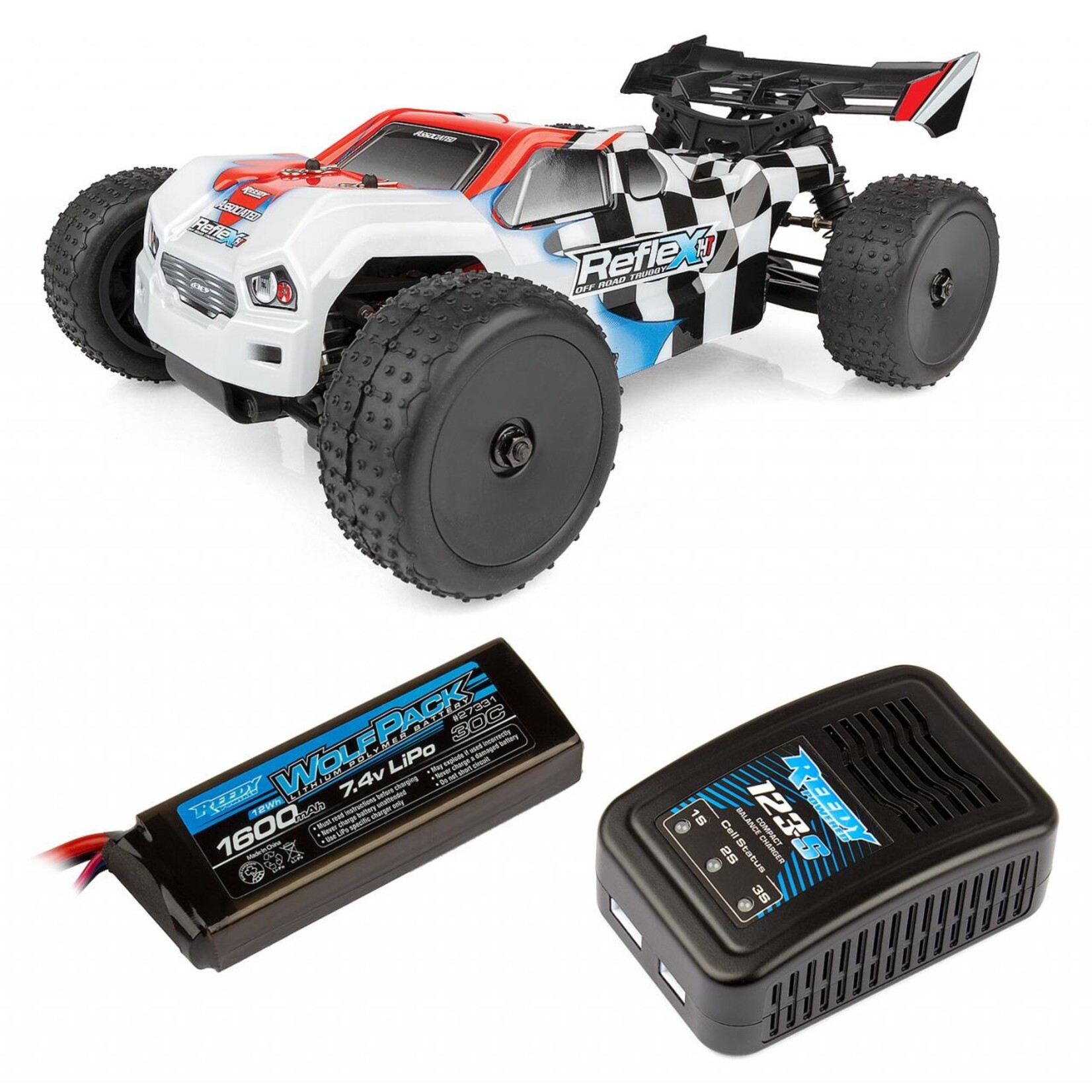 Associated ASC 20176C - Reflex 14T Truggy RTR (Lipo and Charger Included)