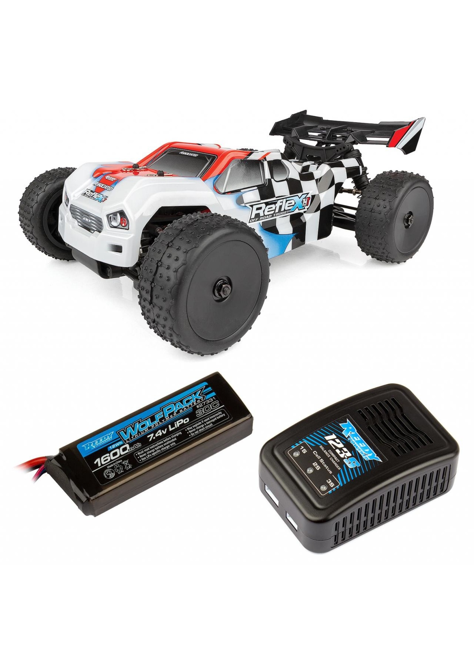 Associated ASC 20176C - Reflex 14T Truggy RTR (Lipo and Charger Included)